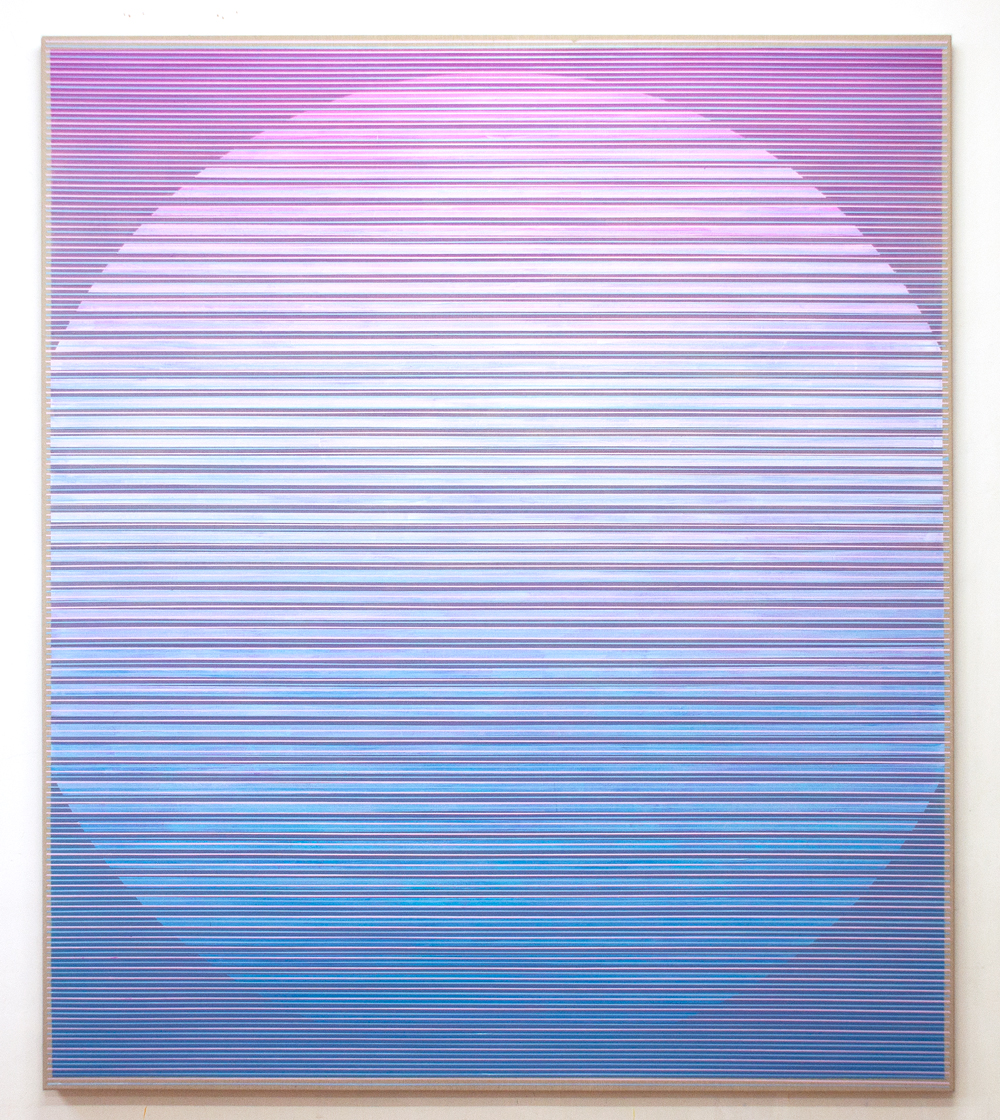 Quiet Presence 220x190cm, 2017 Acrylic on canvas