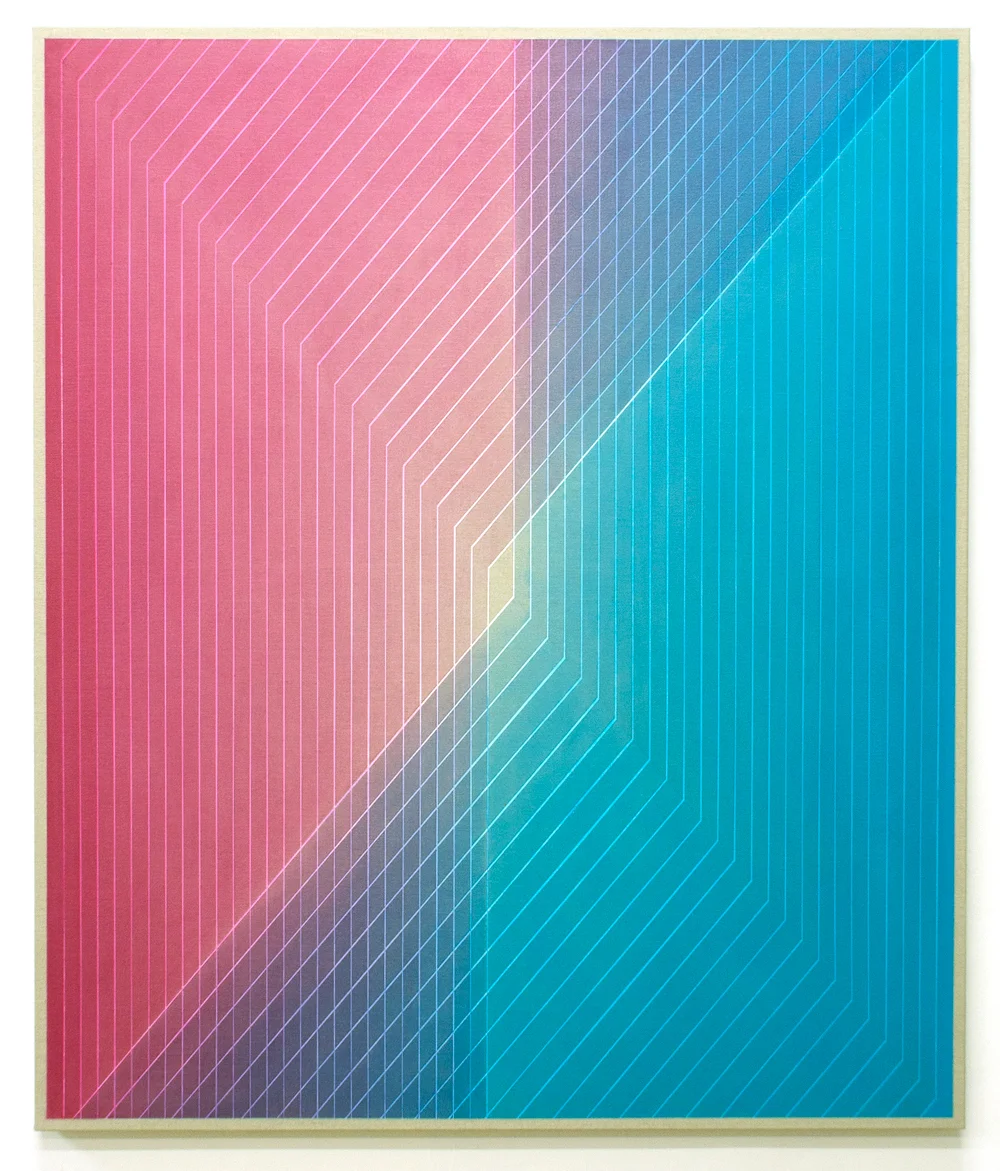 755/1 130x110cm, 2018 Acrylic on canvas