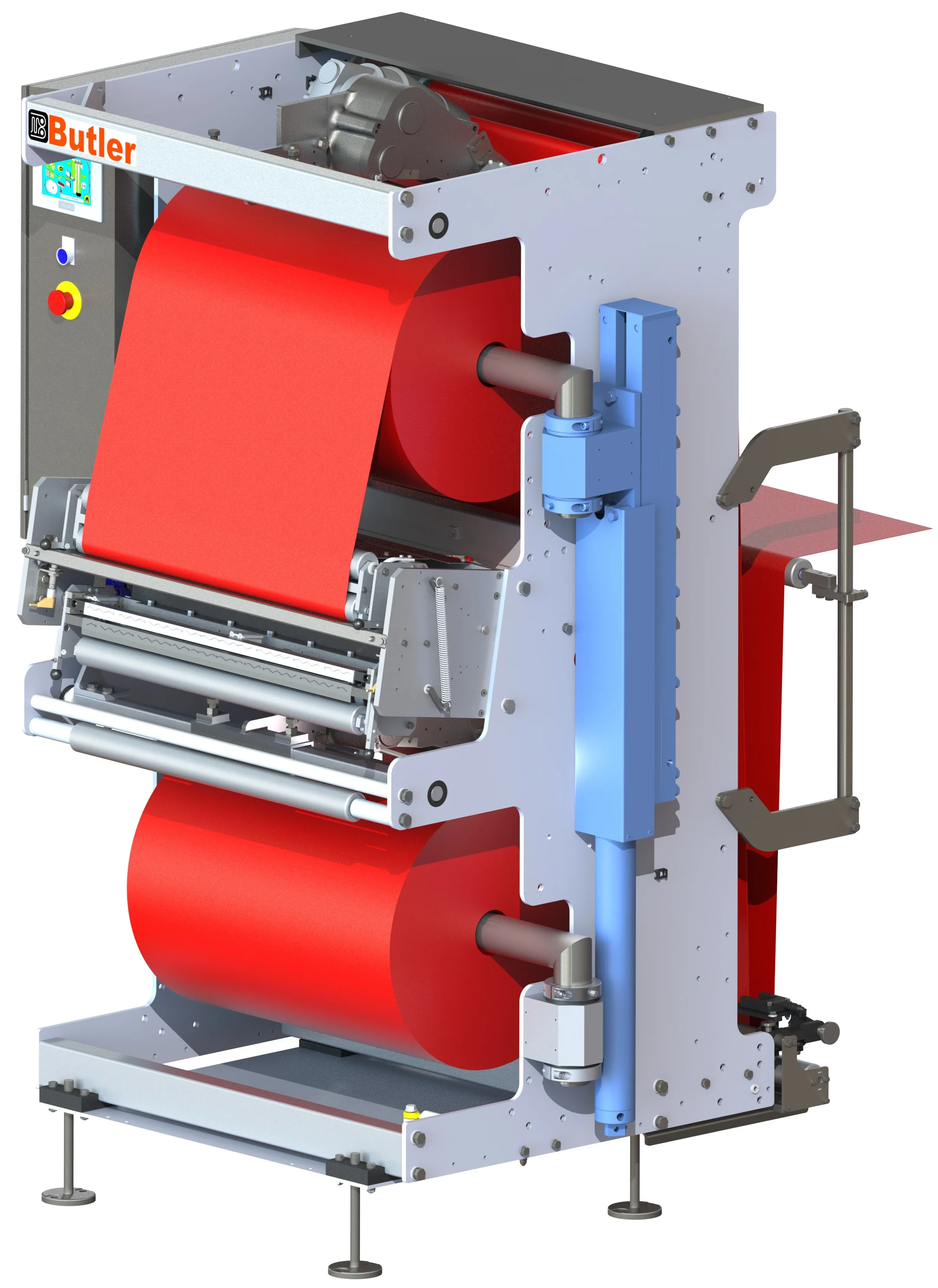 Butler Automatic Splicer – SP1 DL Automatic Roll Splicer Demo – RGNC