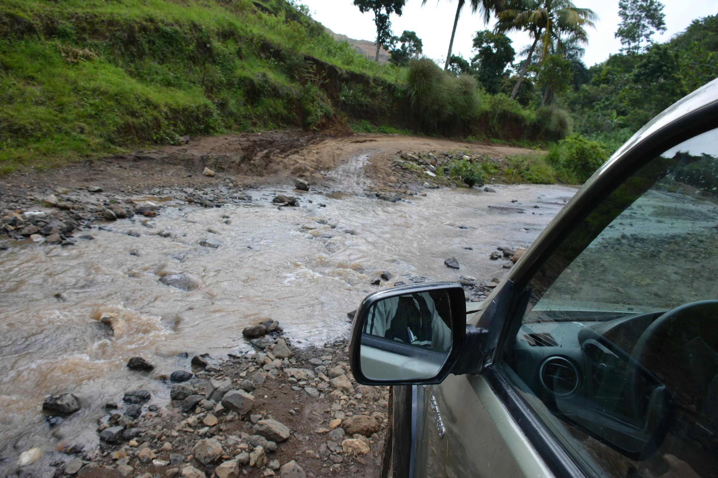 The “road” on the way up to LaFond.