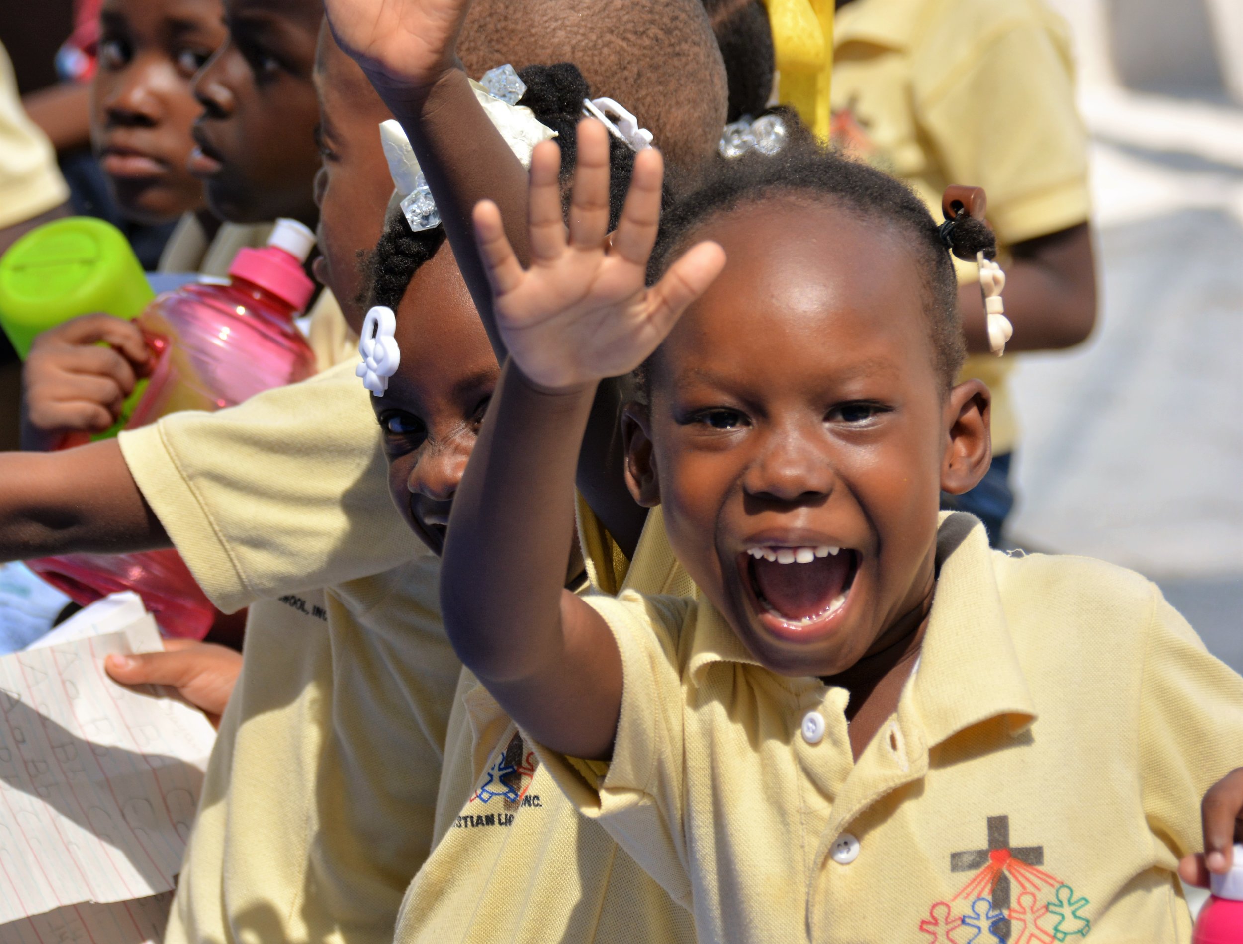 One of the many students at Christian Light School whom I will be working with.