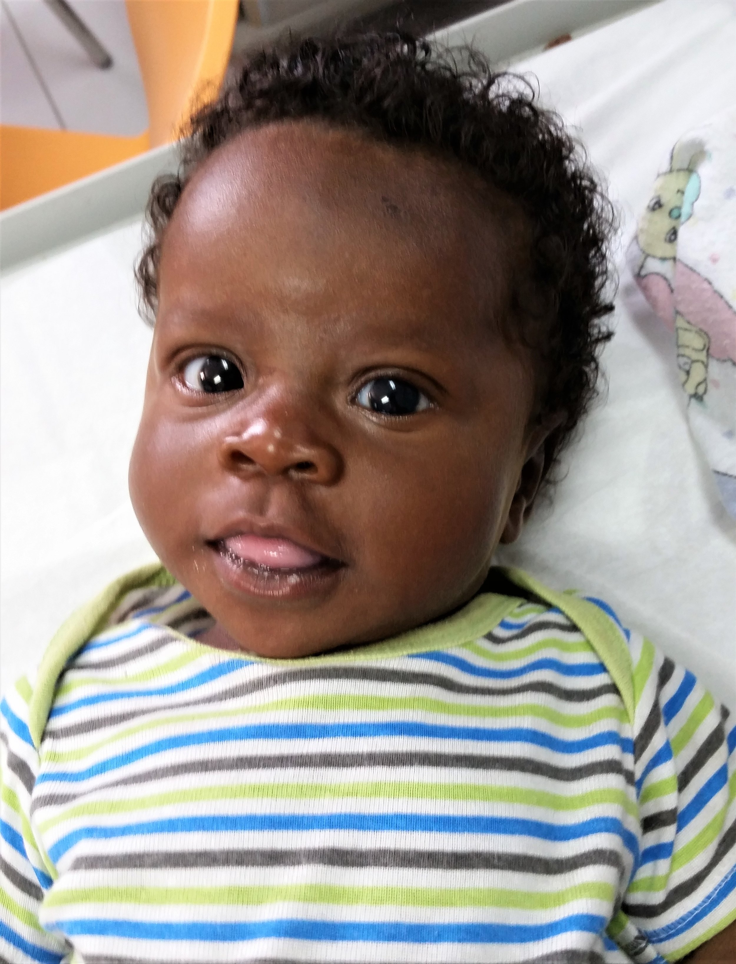 Roseline is such a happy little girl.