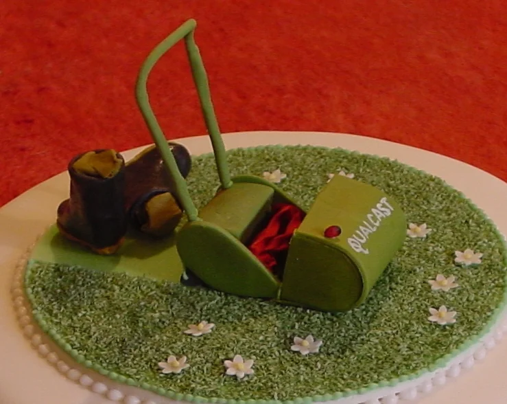 lawnmower & wellie boots, fruit.jpg