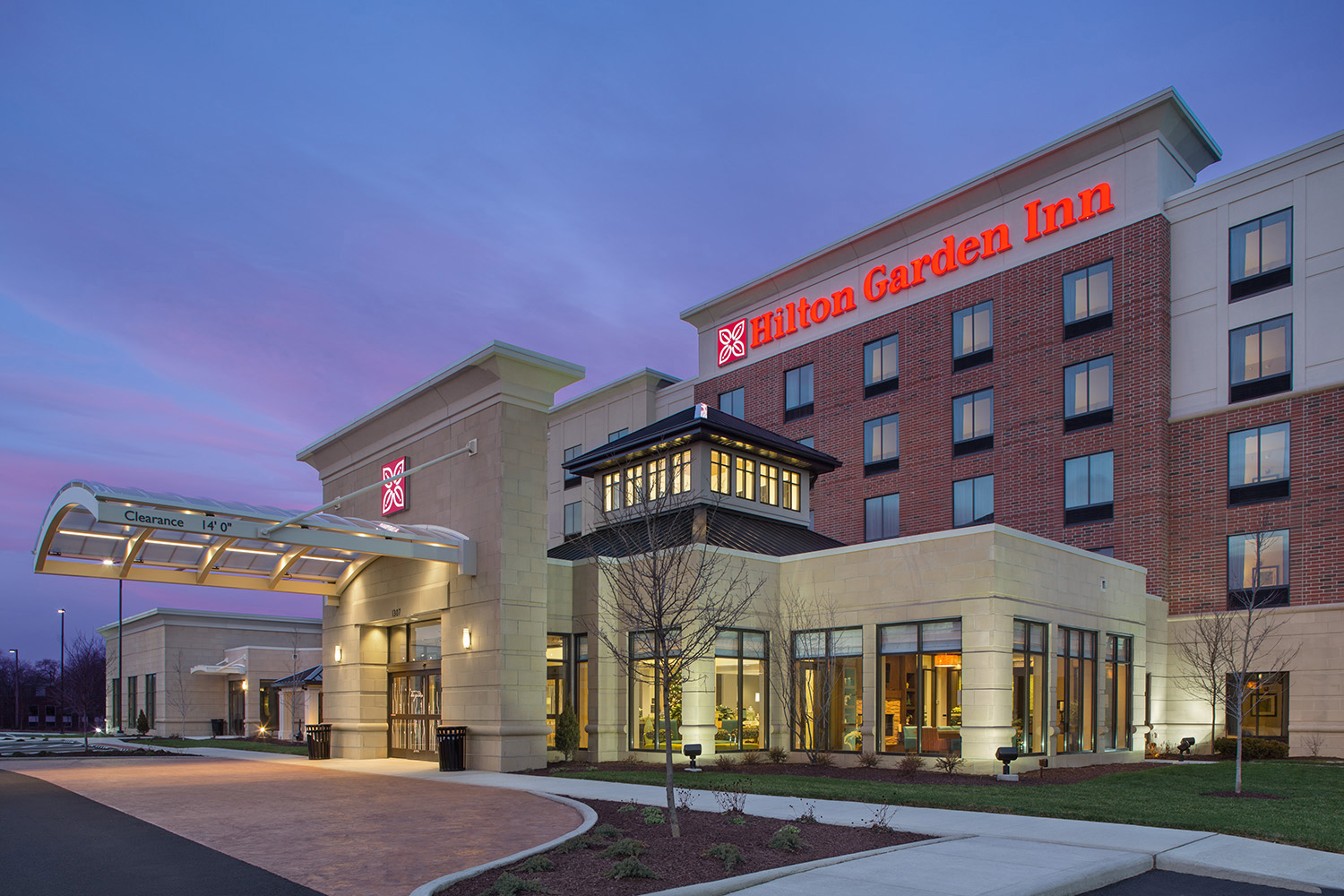 Hilton Garden Inn Akron Oh Kaczmar Architects Incorporated