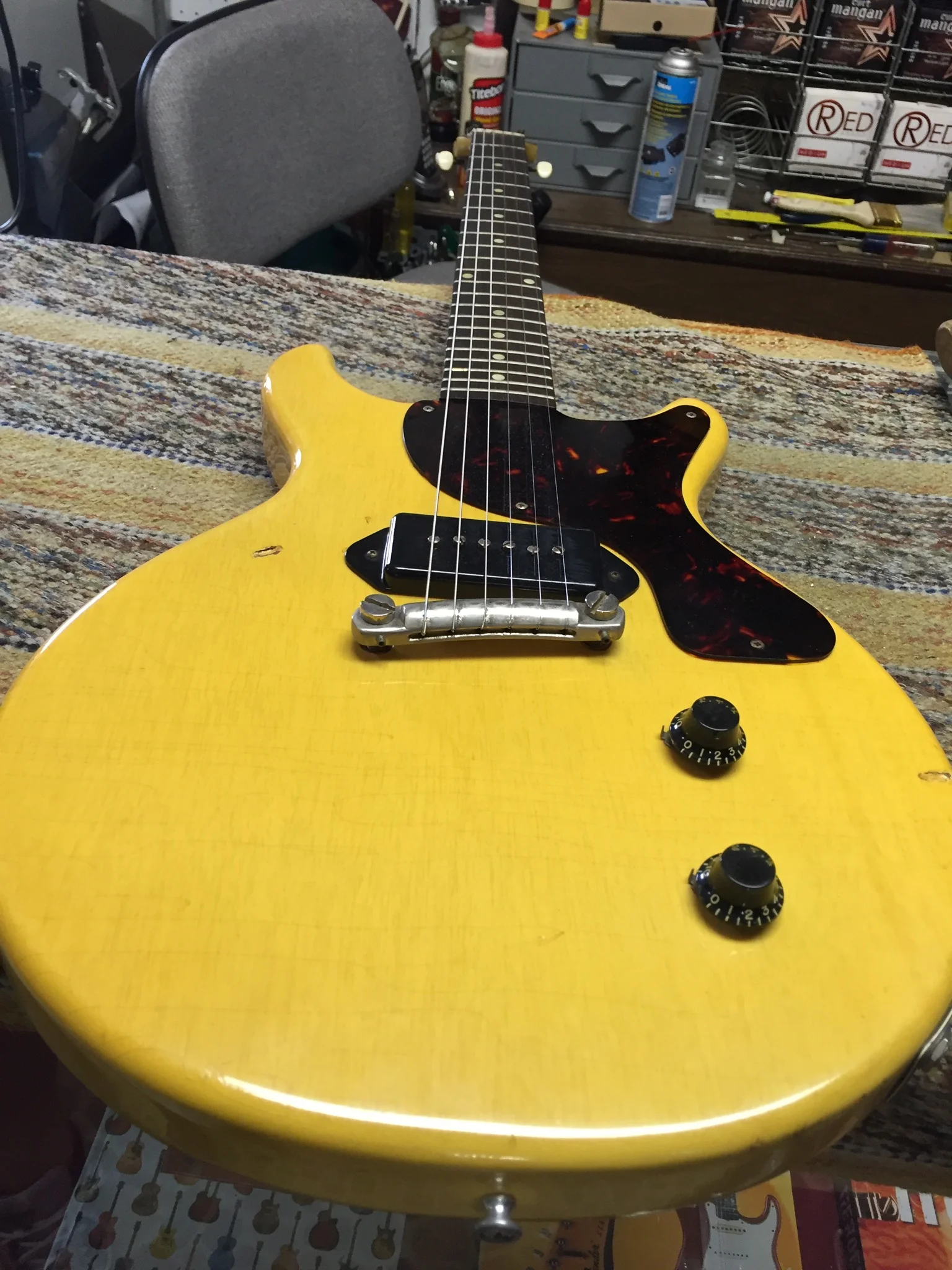 1959 Les Paul Jr. From a friend...