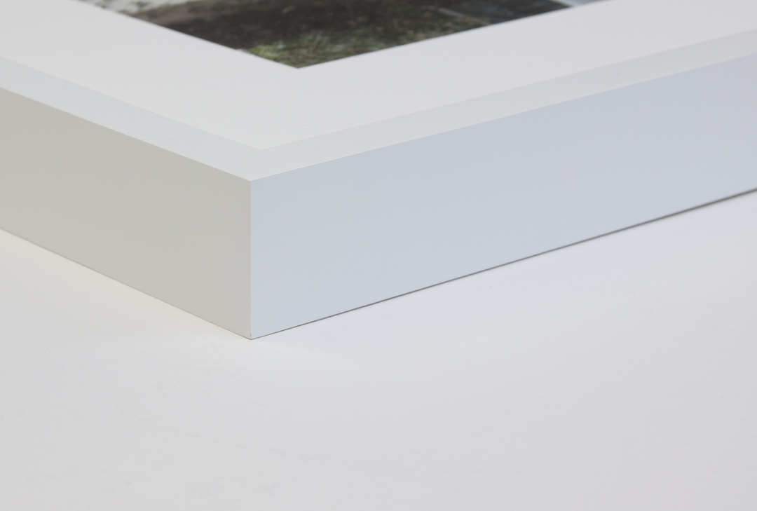 White lacquered MAPLE