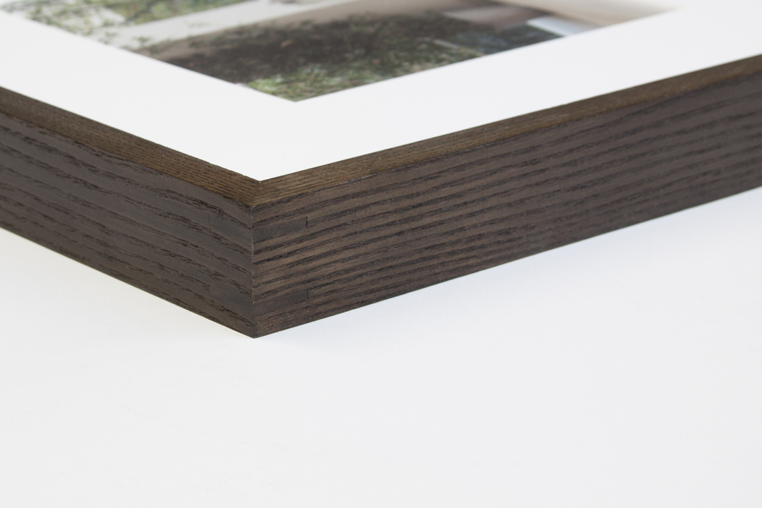 Dark brown stained ASH