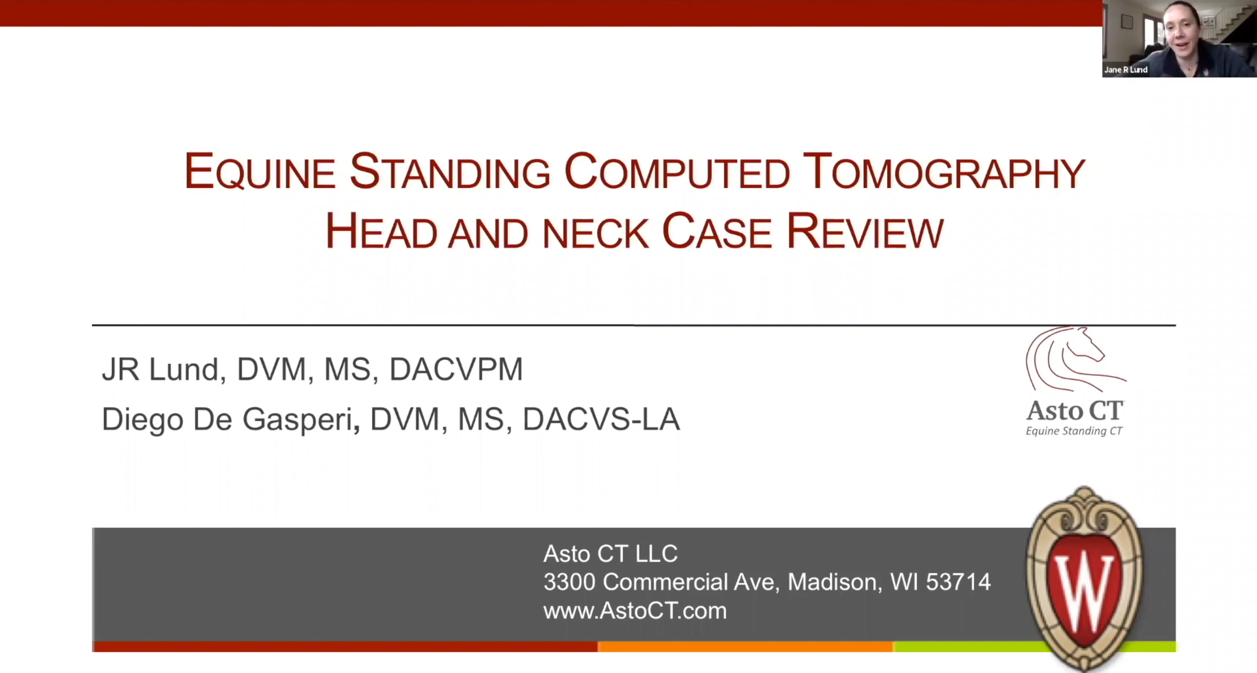 Standing Equine Computed Tomography Webinar: Head and Neck Case Review