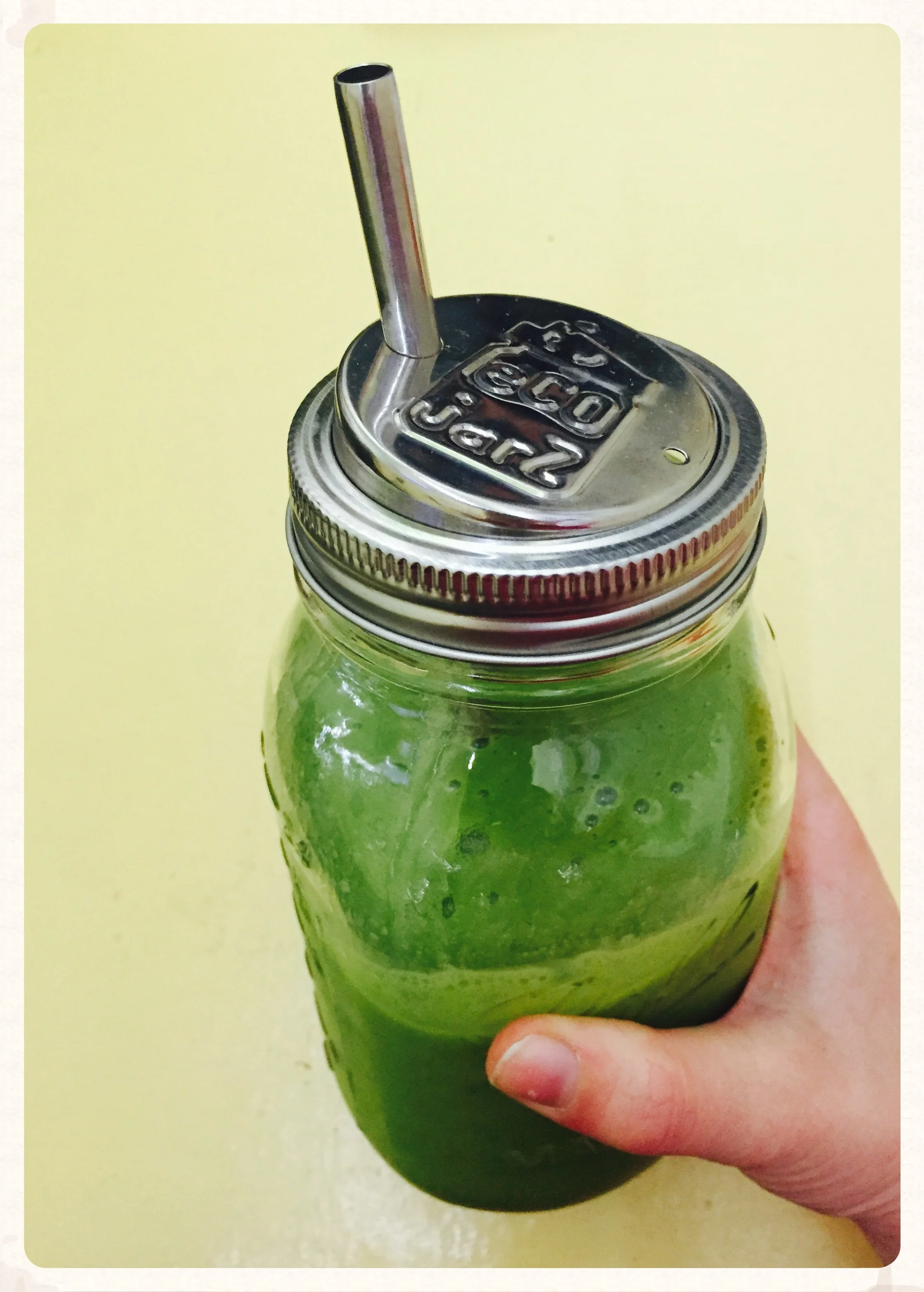 Mason jars are so versatile. I use them for smoothies, water, coffee, storing food and leftovers, etc... If you are digging the metal straw situation, visit the Life Without Plastic website. Link at the bottom of this page. 