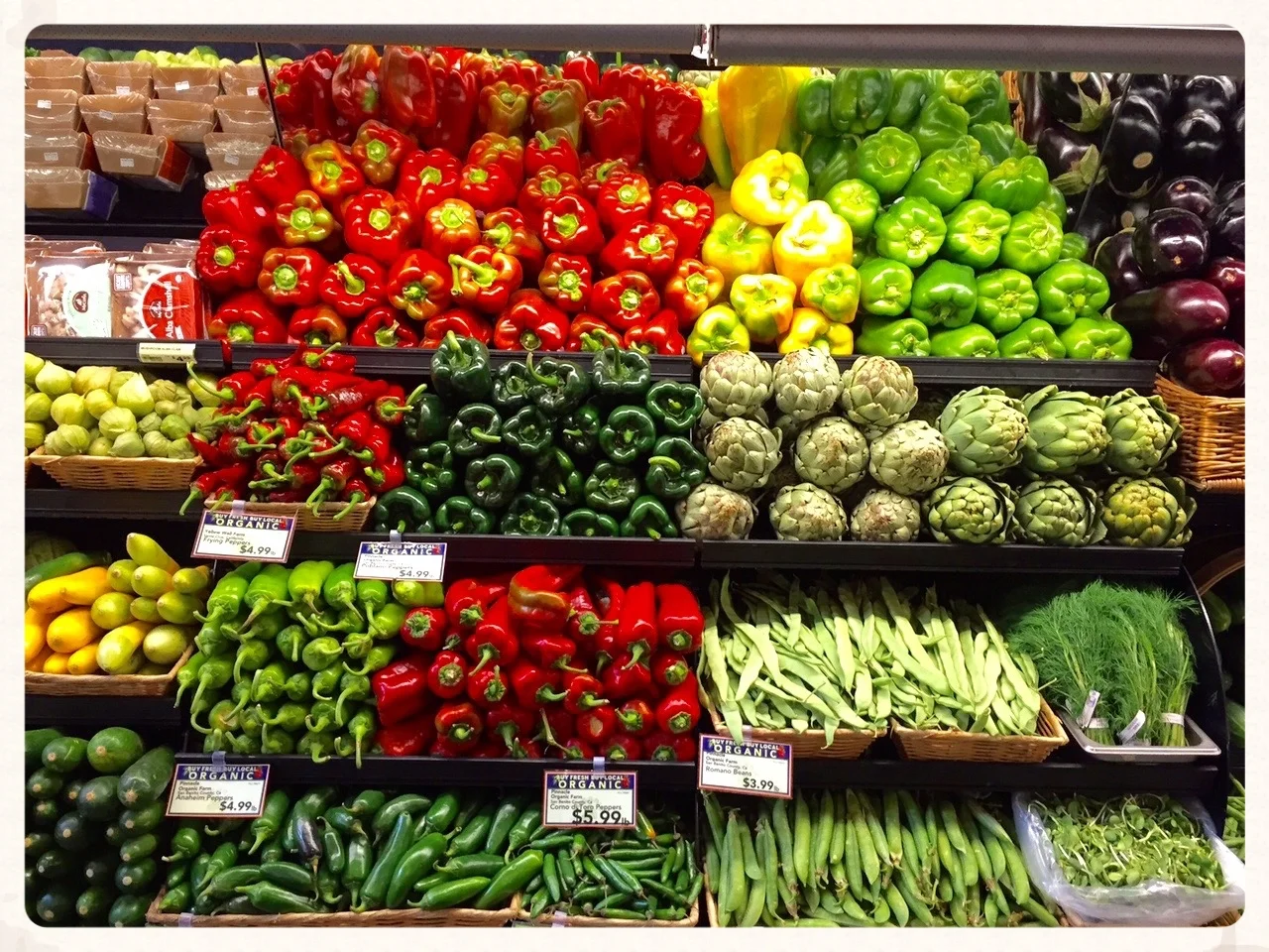 My boyfriends beautiful produce display. Food is precious. 