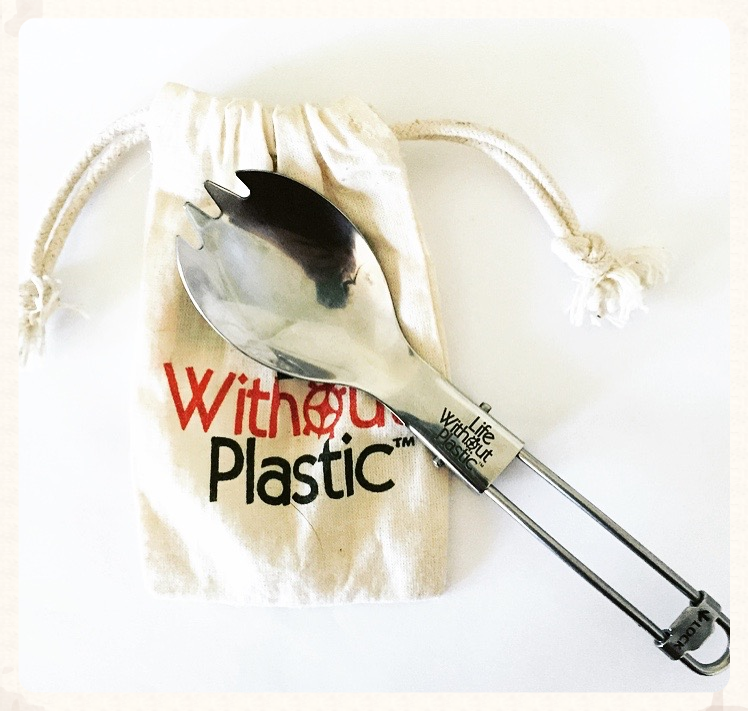 My little metal spork--so easy to carry and use!
