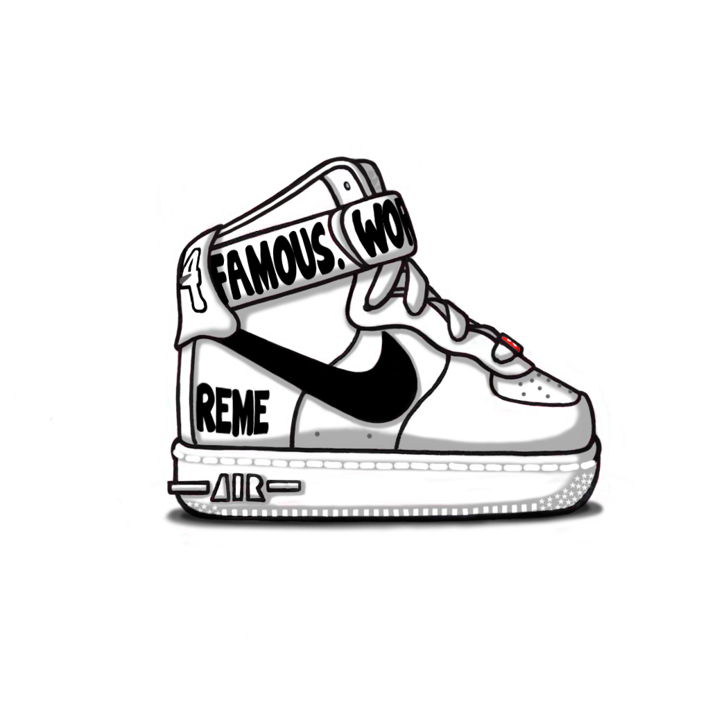 Nike Air Force 1 Supreme