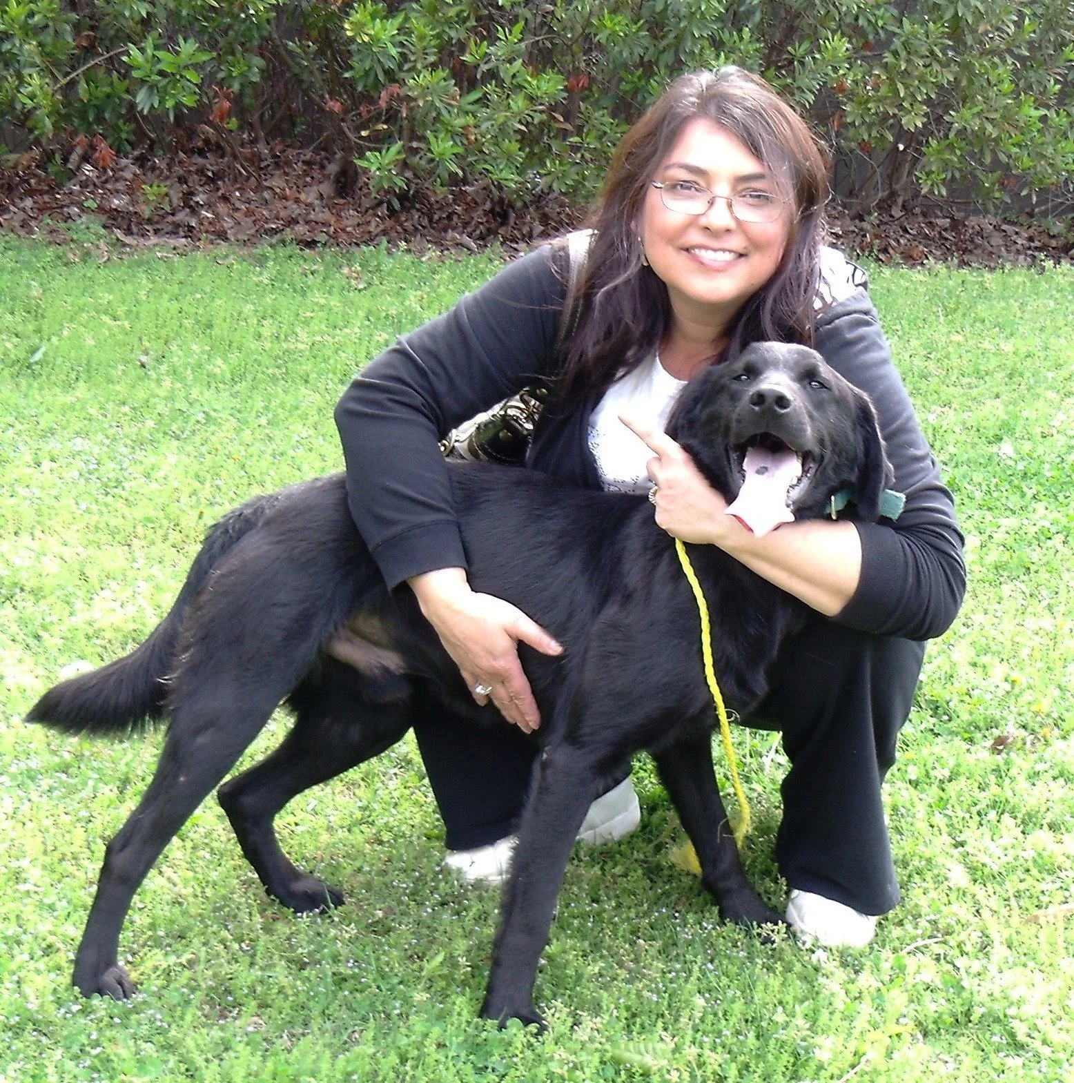 Lina with Rescue.JPG