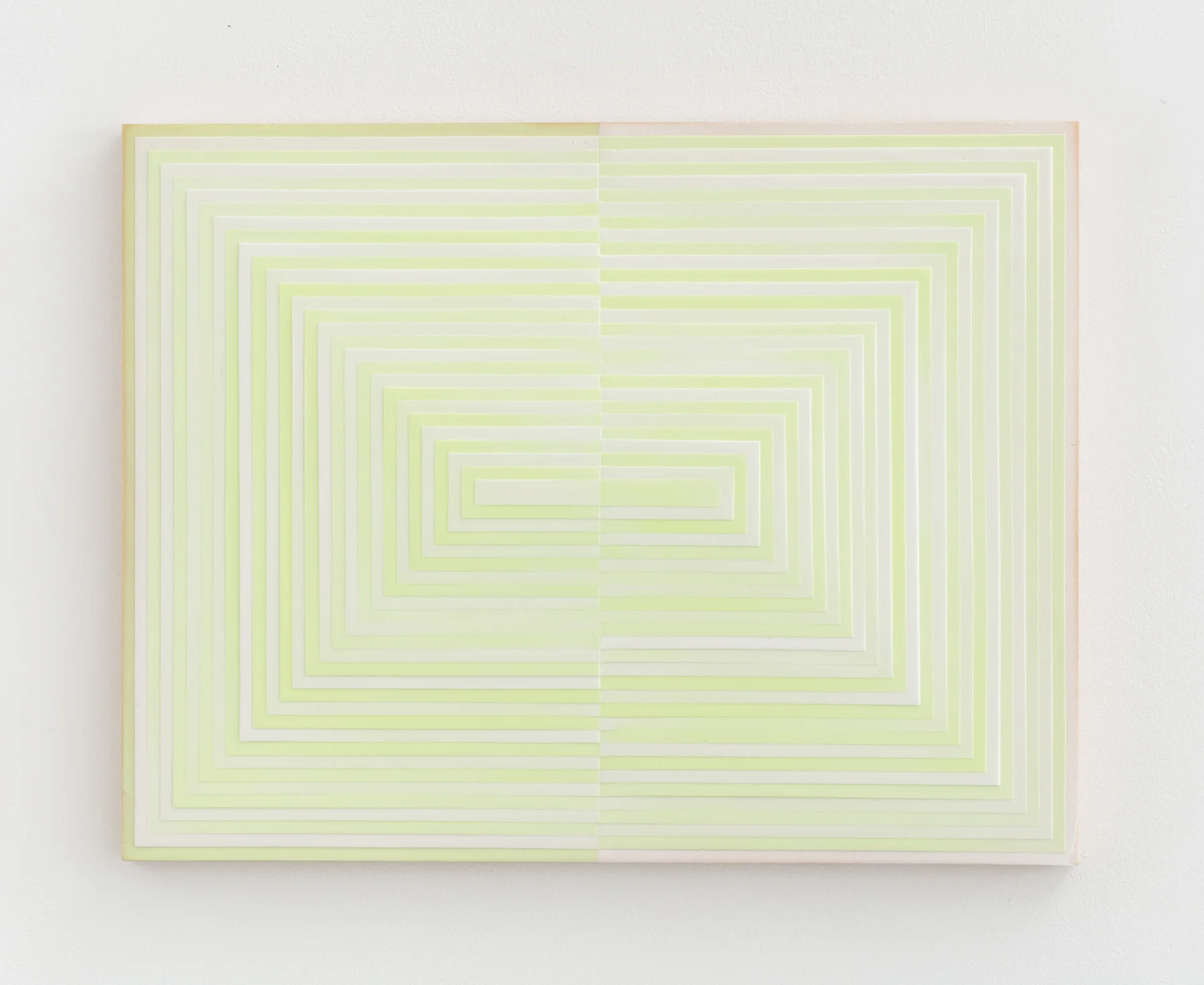 slit Acrylic on panel 14 inches x 18 inches 2016
