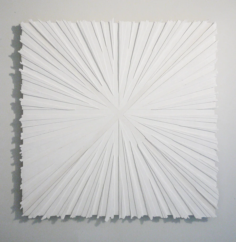 inevitability gesso on canvas 40 inches x 40 inches (approximately) 2011