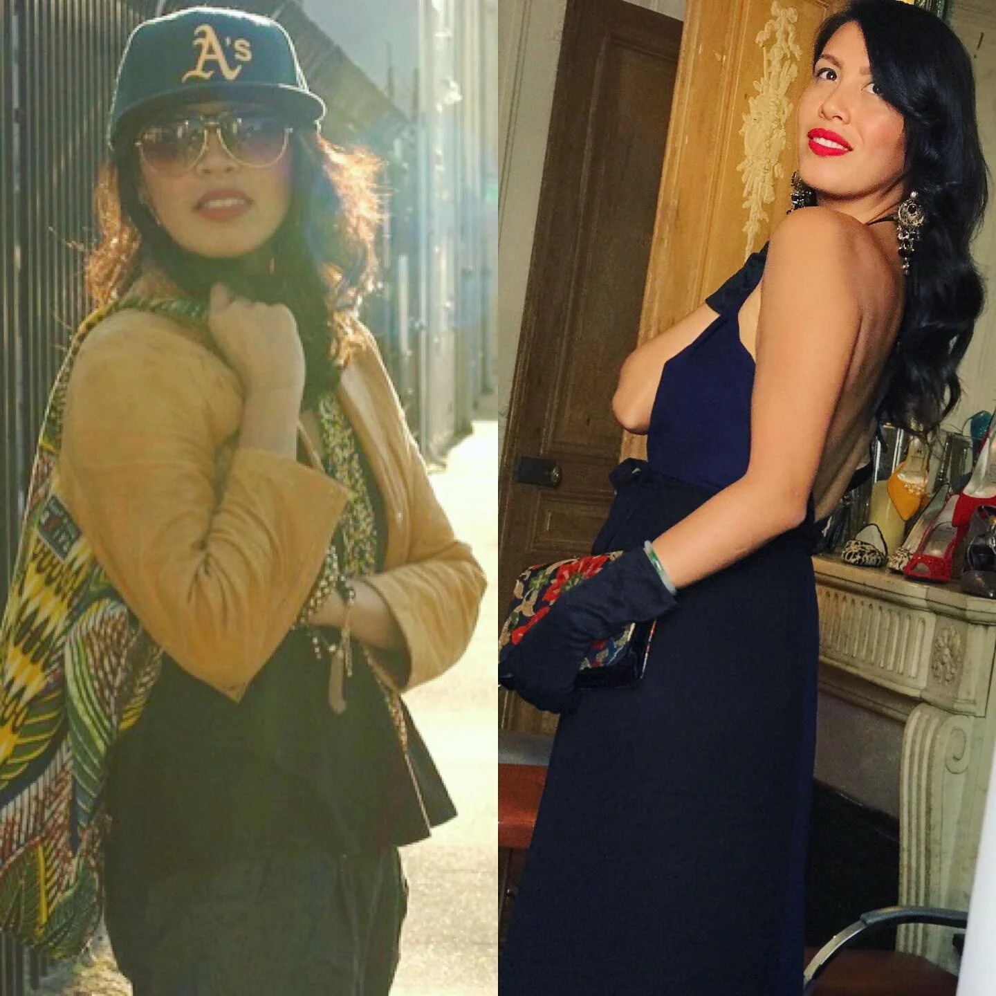 When your body is in Paris, and your heart is in Oakland. 💚😉Ps. I still don&rsquo;t know how to dance without a thizz face. #gritandglamour #getyouagirlthatcandoboth #sophistaratchet #oakland #oaklandcalifornia #paris #pinayparisienne