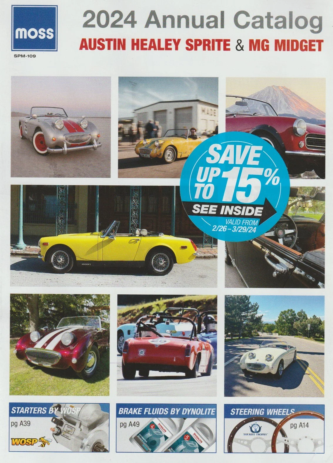 Moss Motors 2024 Midget/Sprite Catalog — The Bowsing Ken