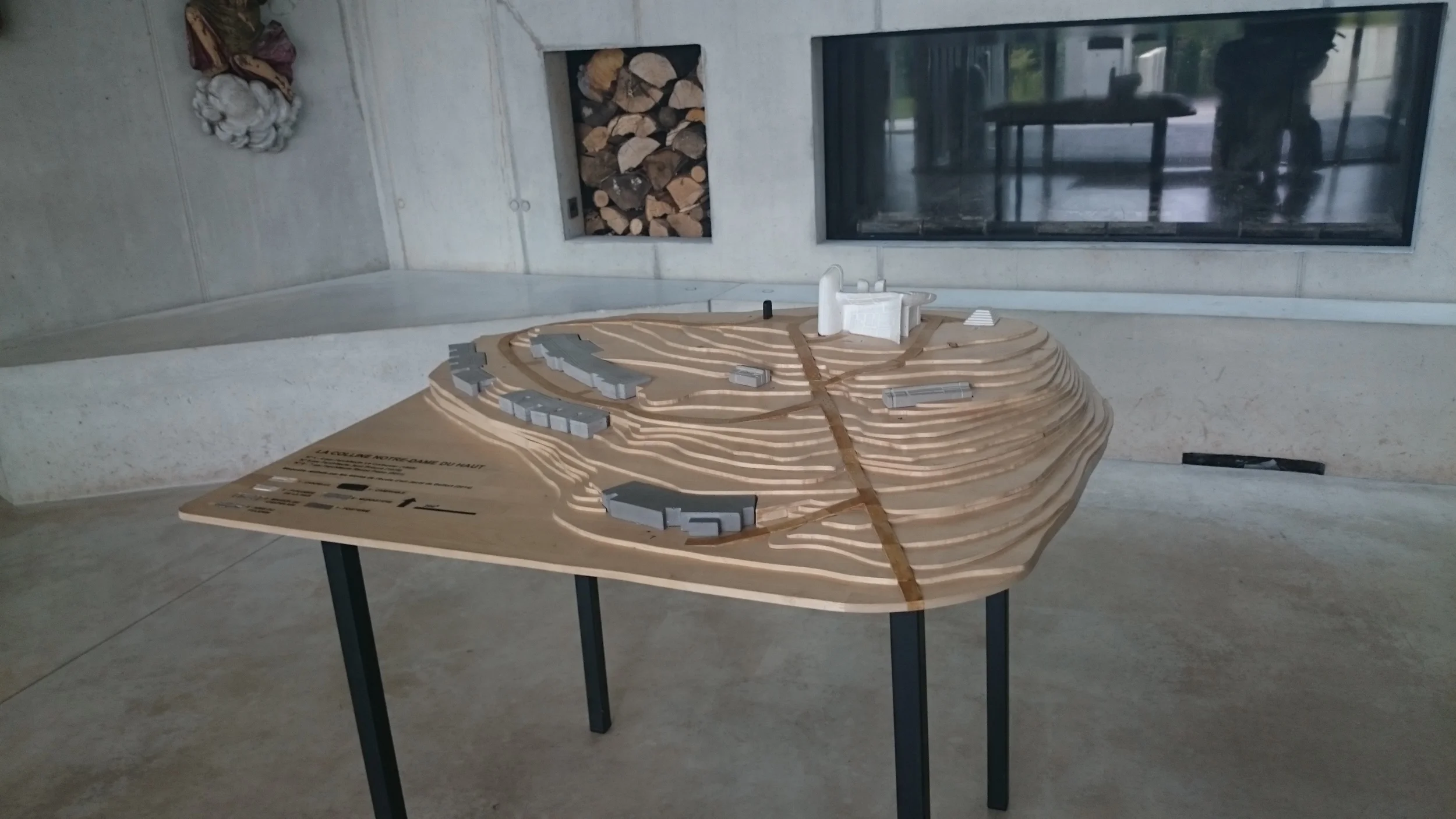 Model of Notre Dame Du huat