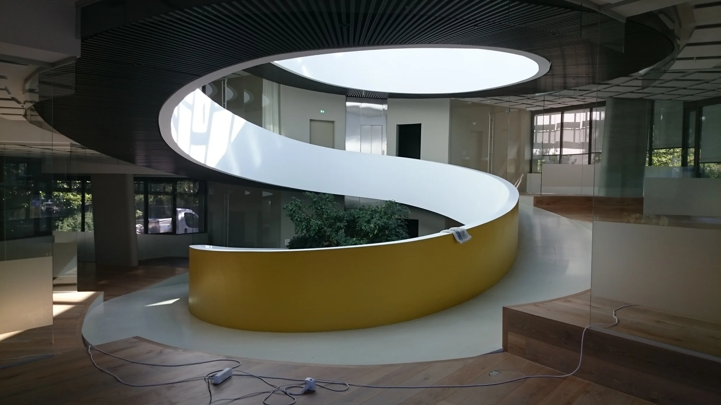 Inside the cocoon shown earlier