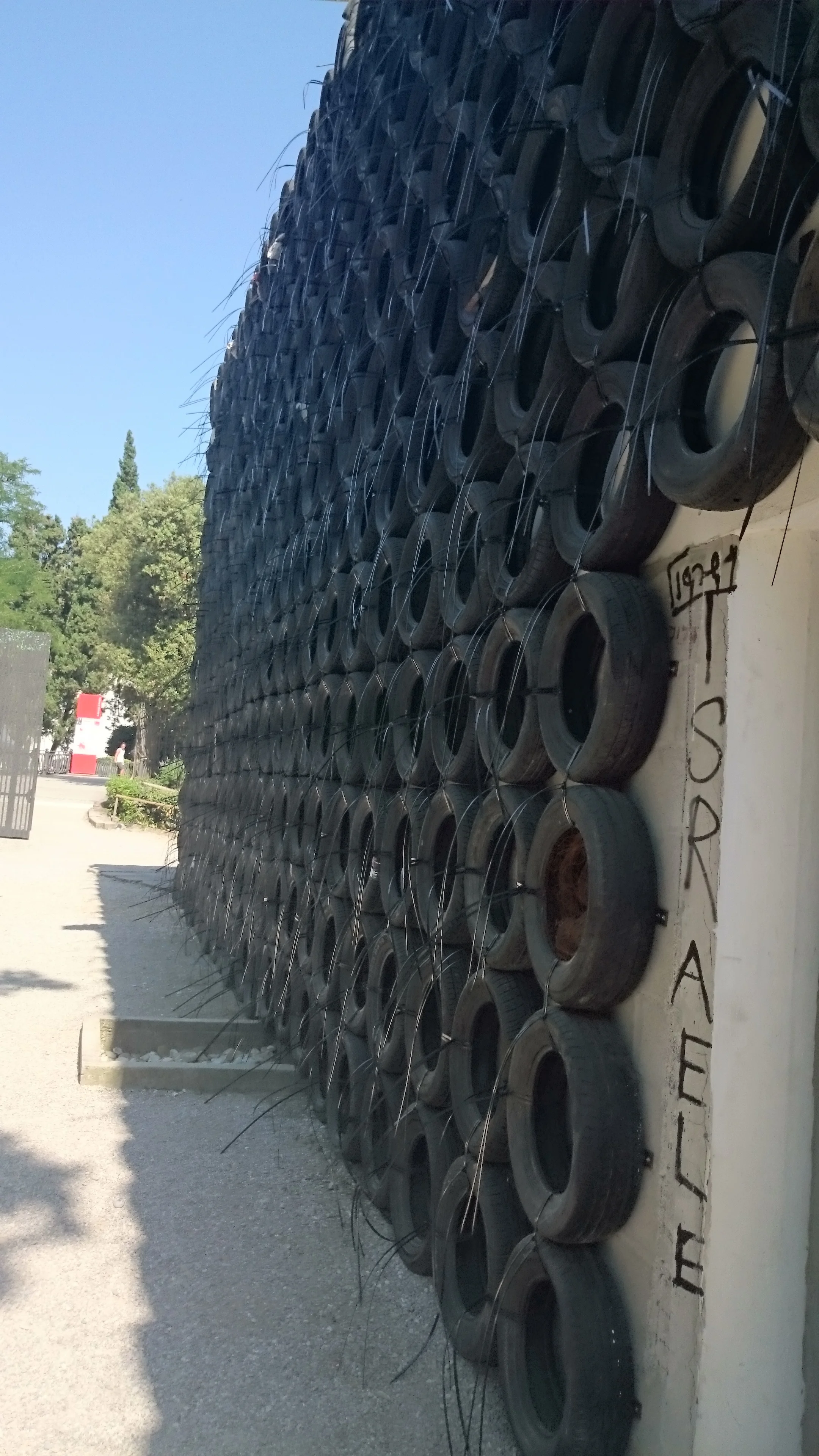 Tire pavilion