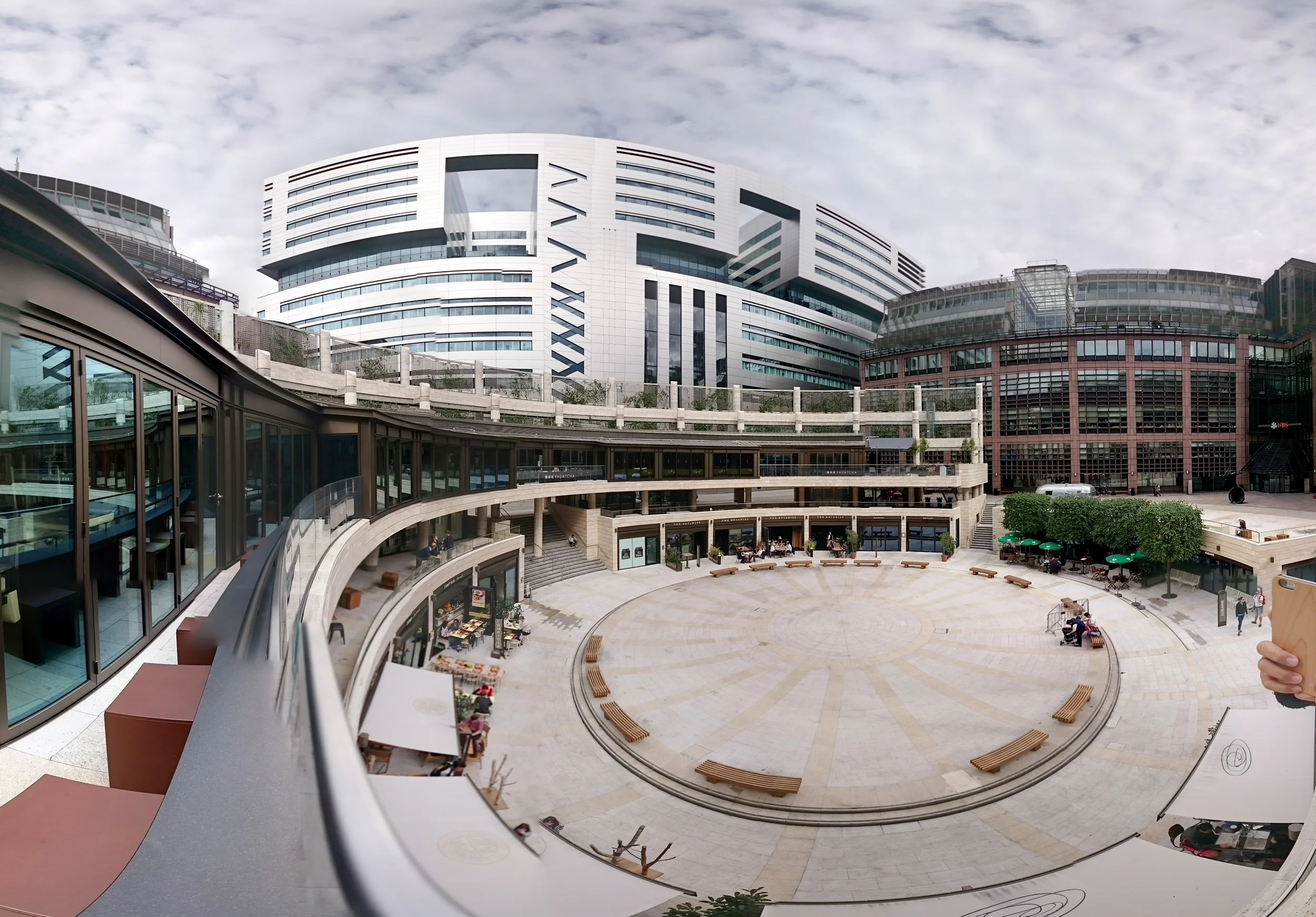 Broadgate Circle and nearby development- SOM + ARUP
