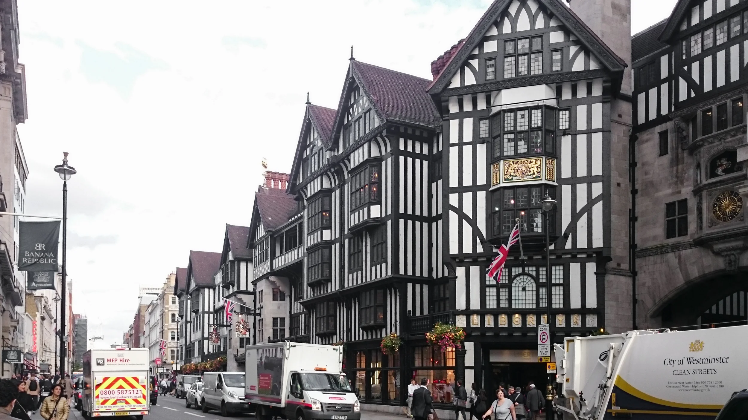 Liberty London High end shopping mall