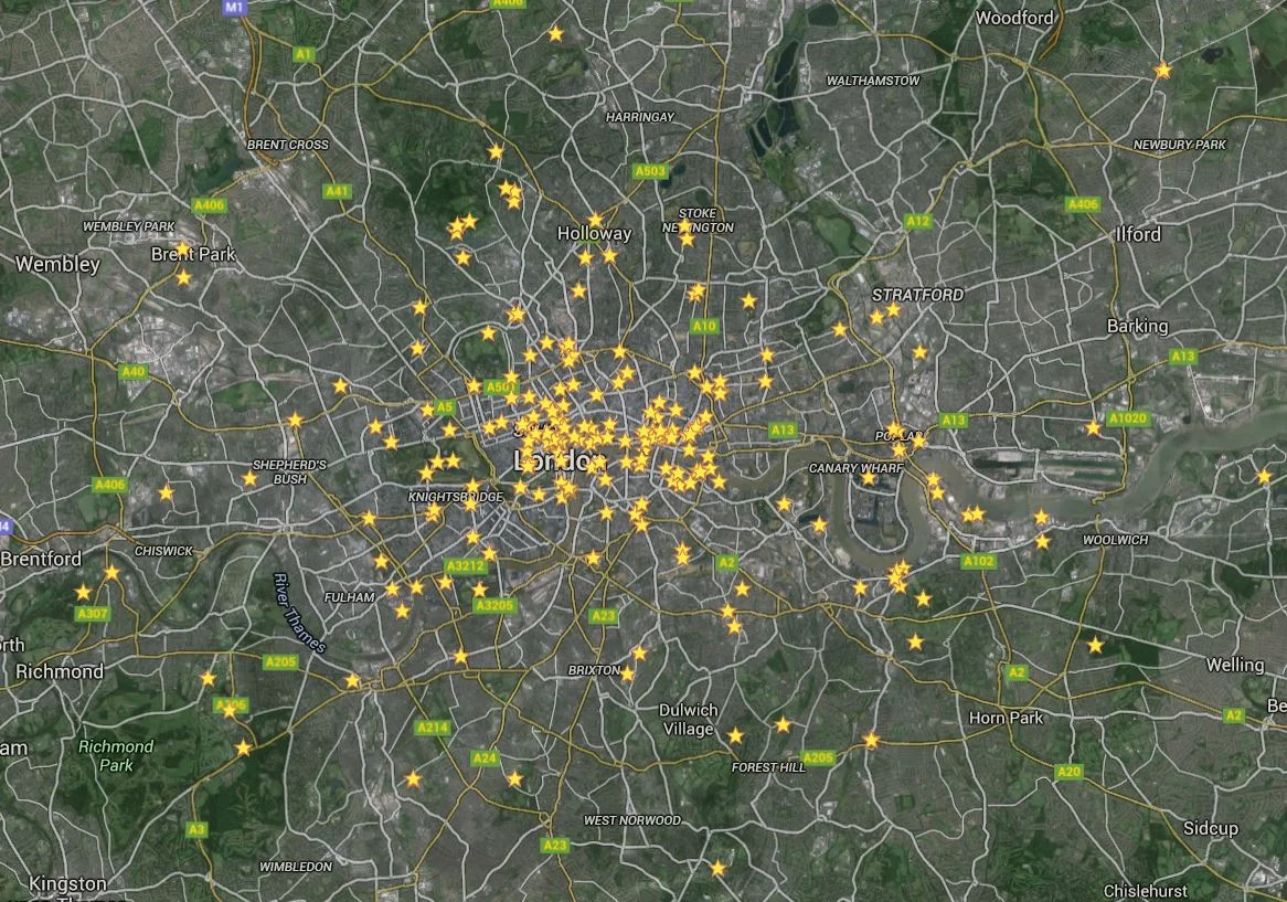 Full London star pinning~