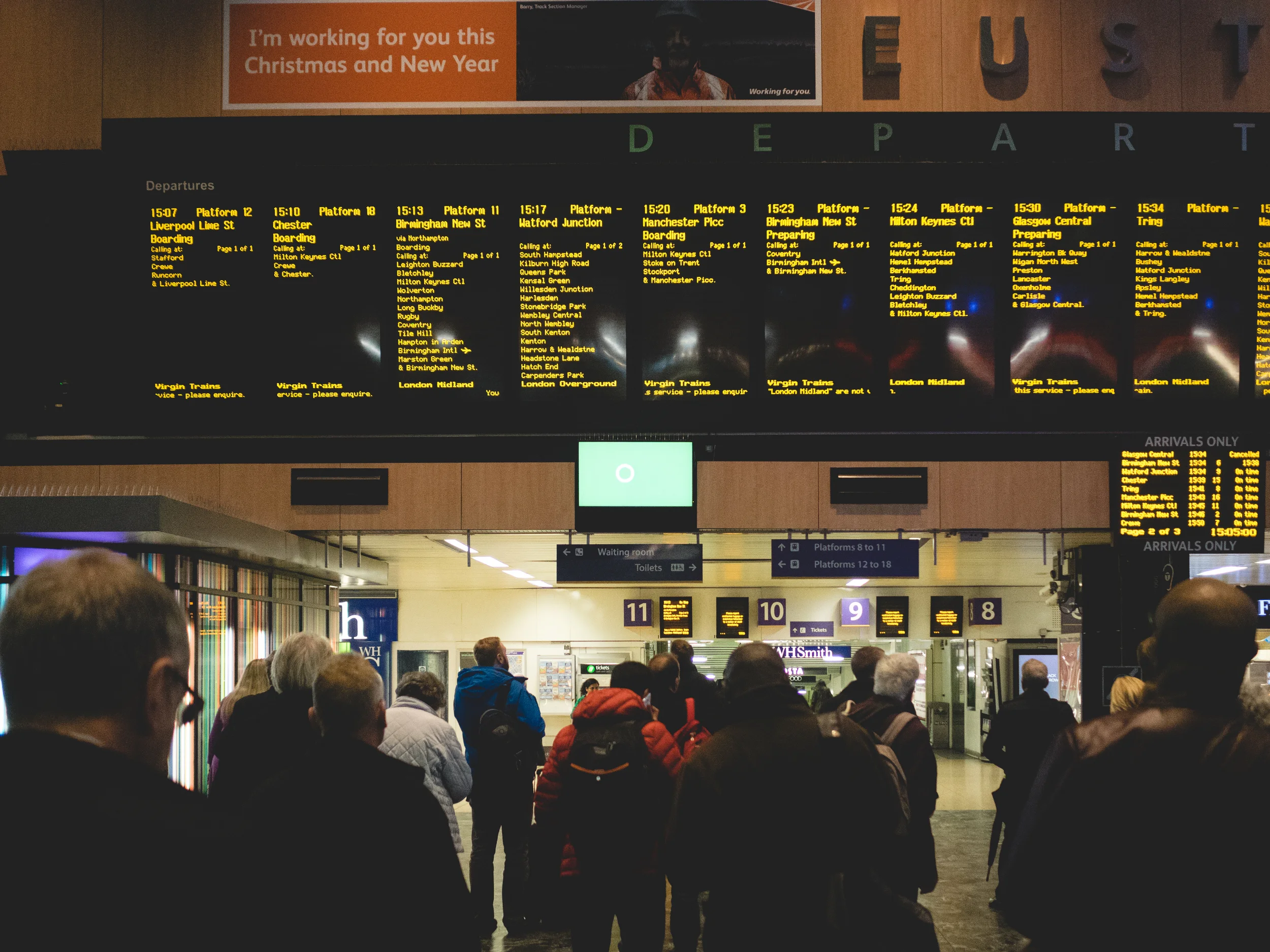 Euston Station - Taking the rail to Watford Junction