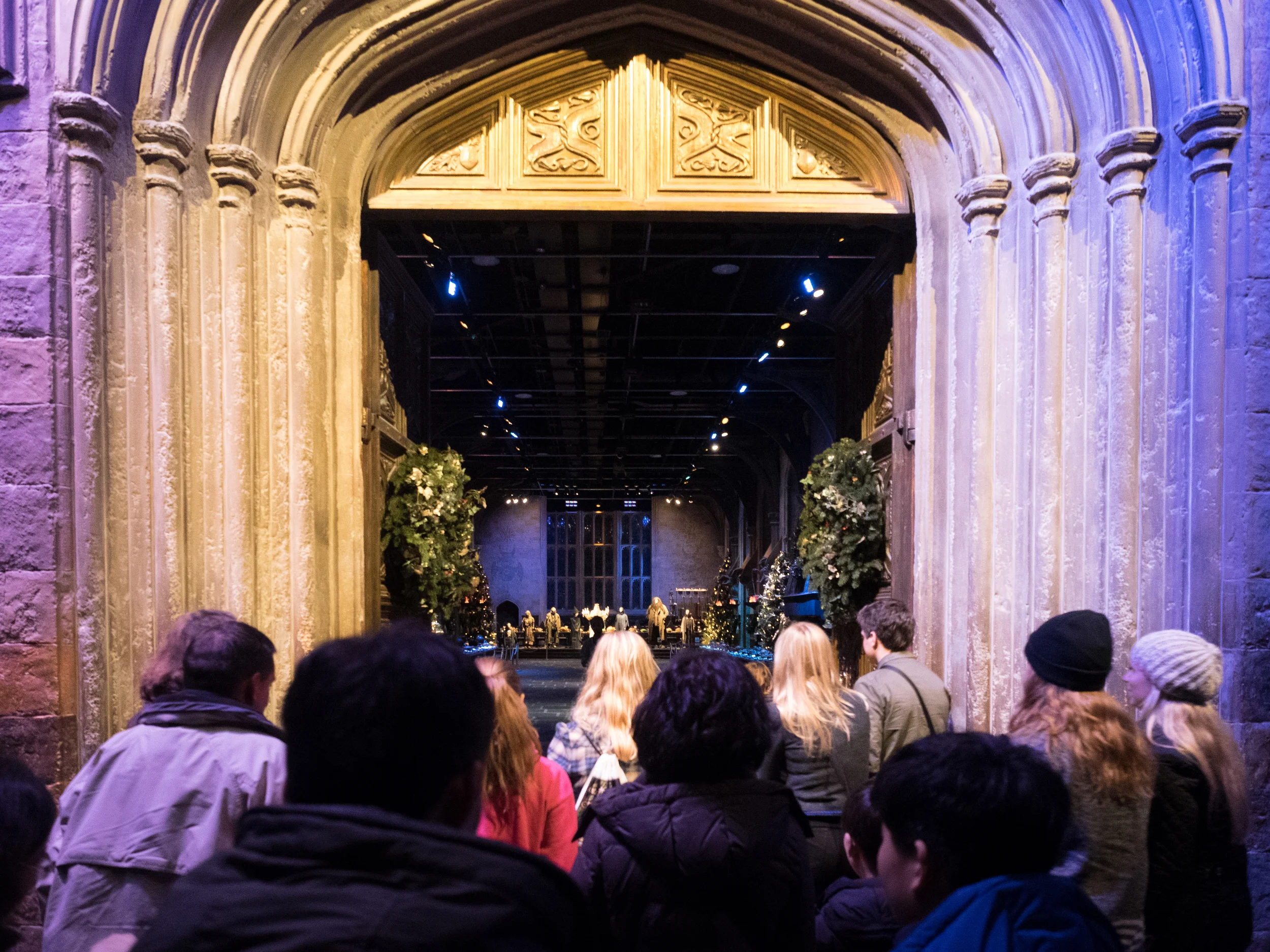 Entering the magical food court