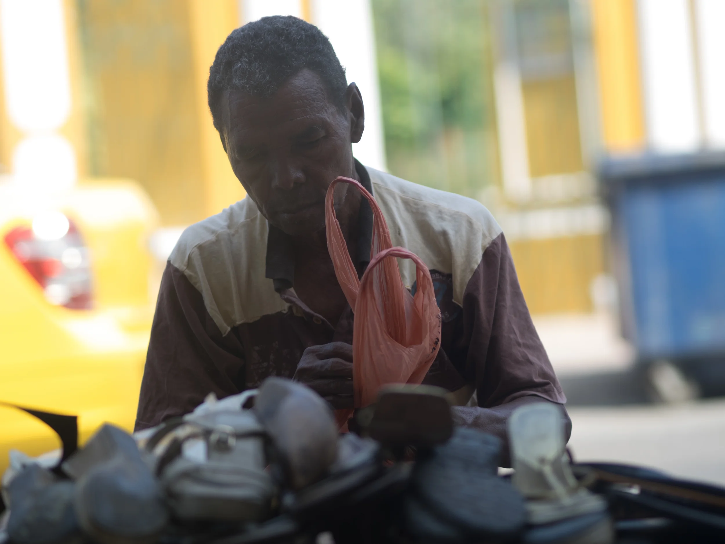 Shoe seller