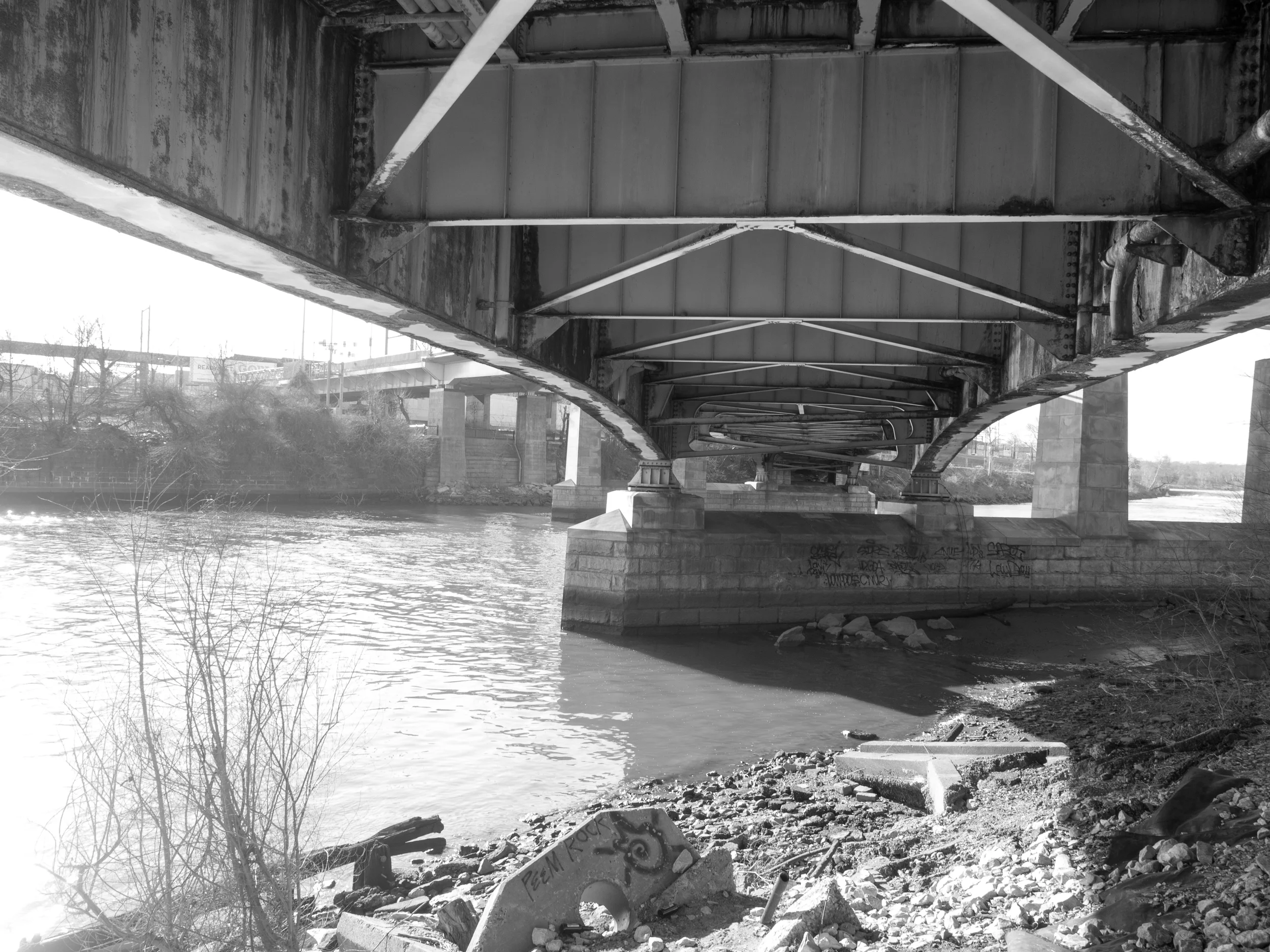 Biking down the philly bike trail to the city