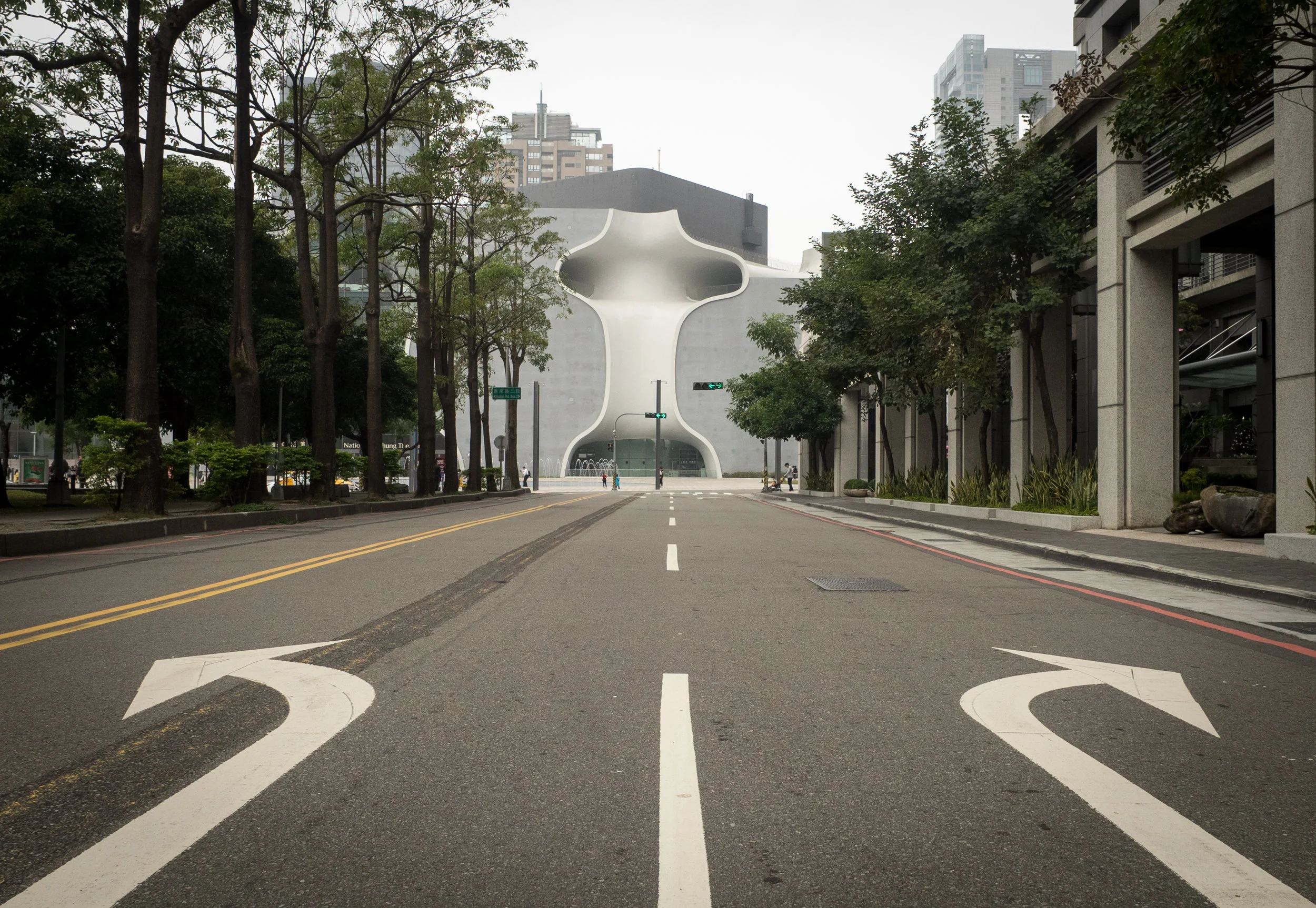 Which way should I go?-- National Taichung Opera house designed by Toyo ito (2013 Pritzker laureate )
