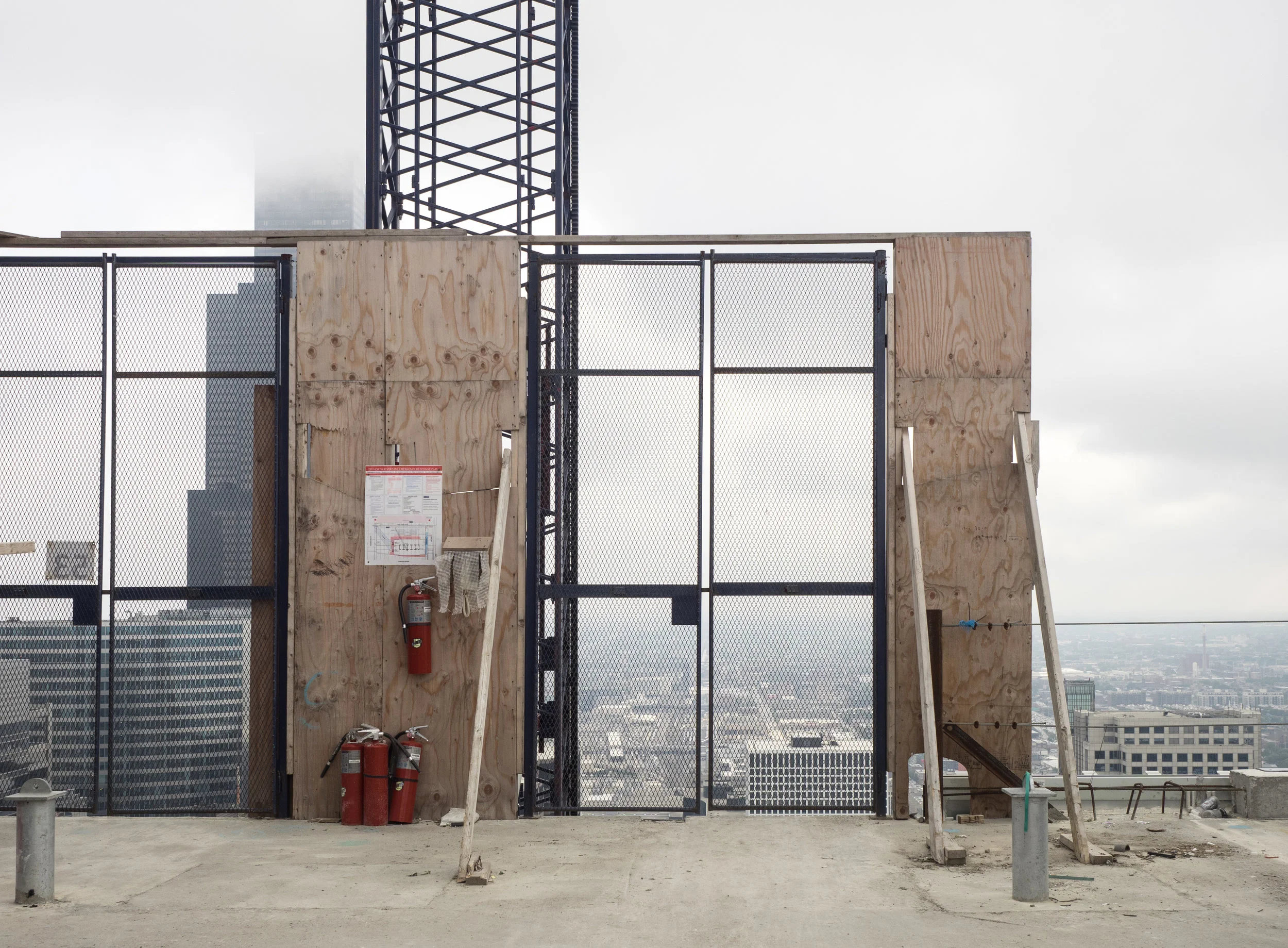 Construction Elevator door