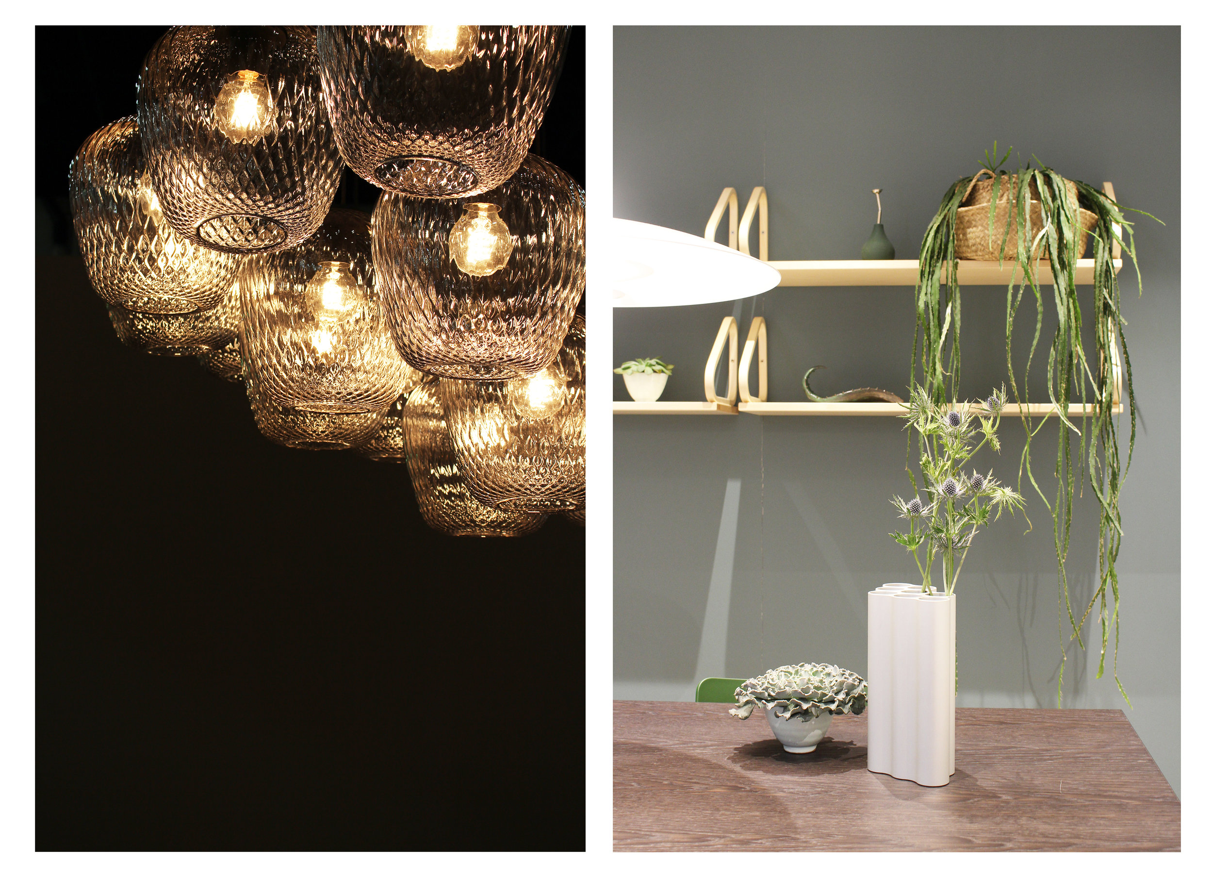 Links: &Tradition, rechts: Vitra