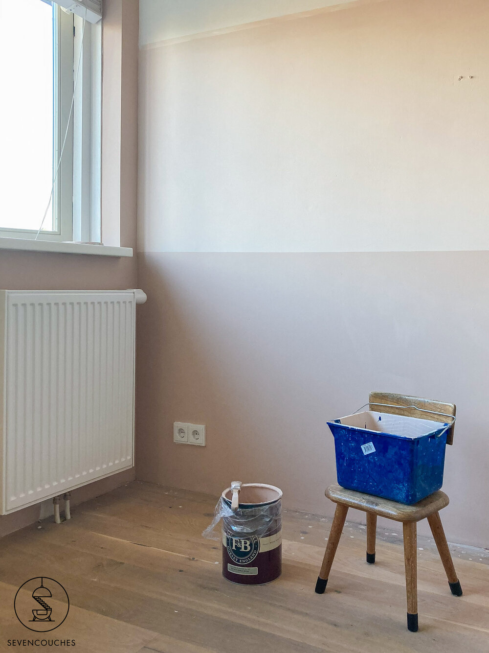 Onvermijdelijk Permanent wastafel 6x met deze tips schilder je zelf een kleurverloop op de muur — sevencouches