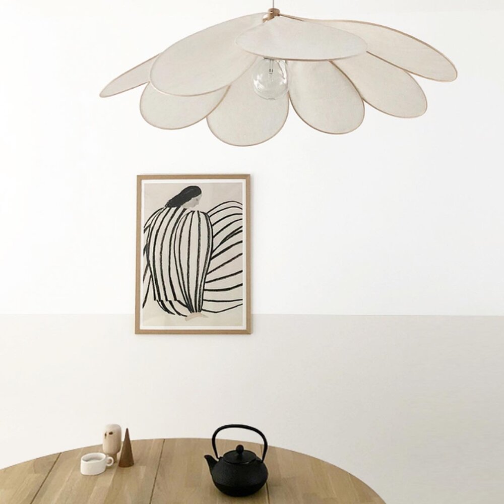 verachten schrijven Wat dan ook Bloemen lamp maken: voor €25 een eyecatcher aan het plafond (DIY) —  sevencouches