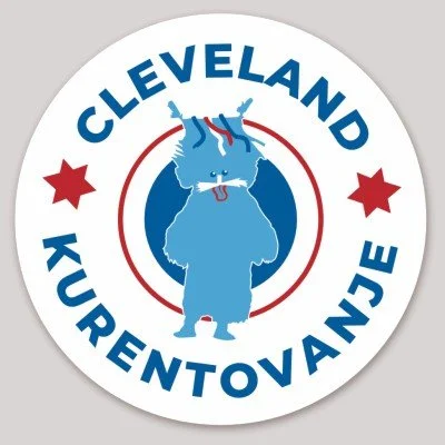 Cleveland Kurentovanje Sticker
