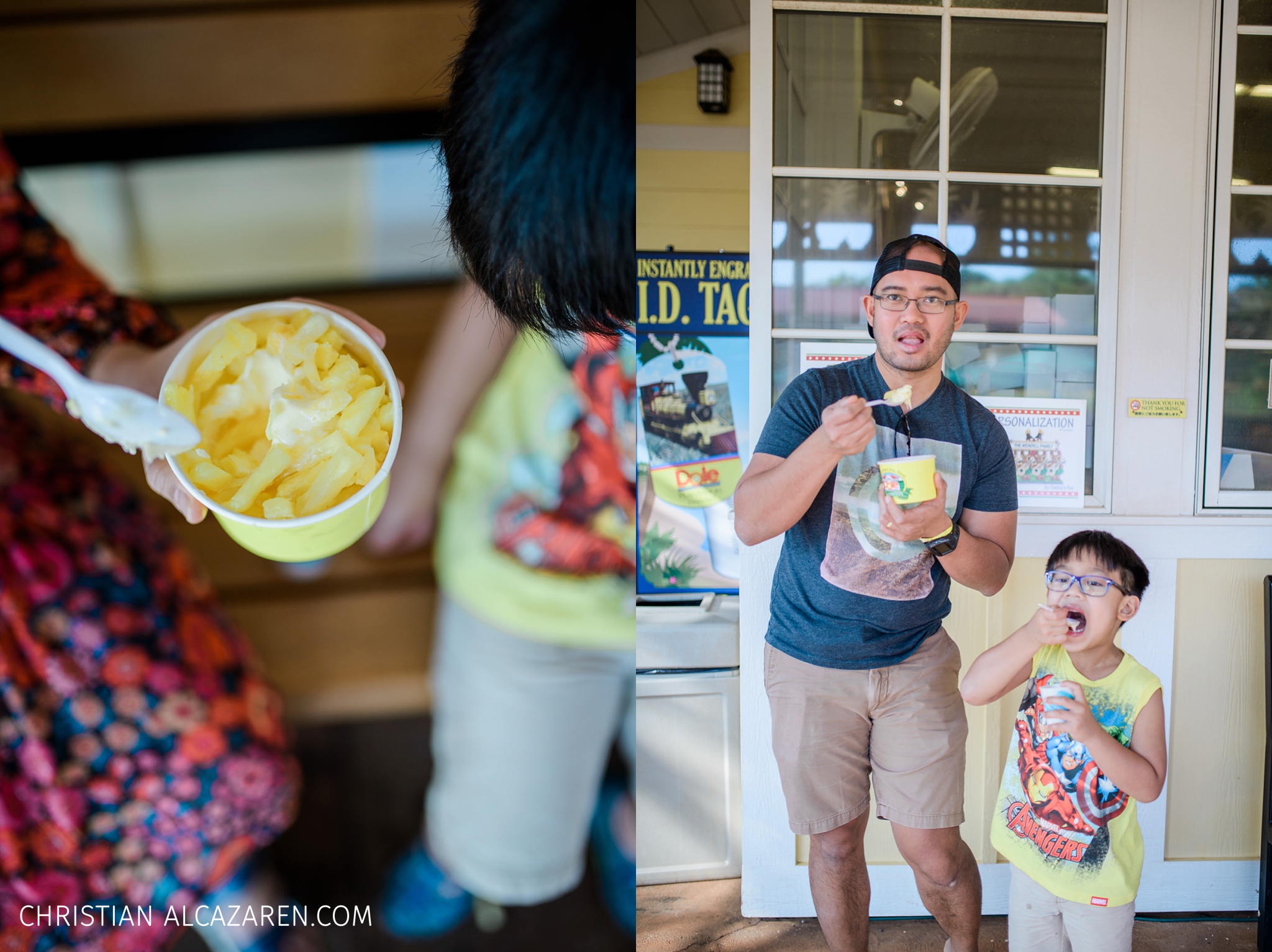  We are twinning when it comes to food trip. The pineapple whip was a fun experience 