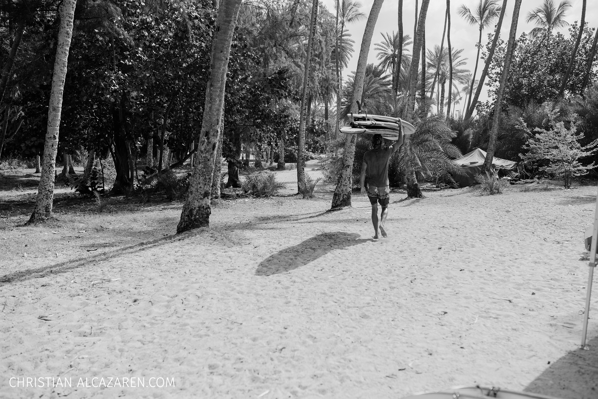This is the trail going to the surfers hub