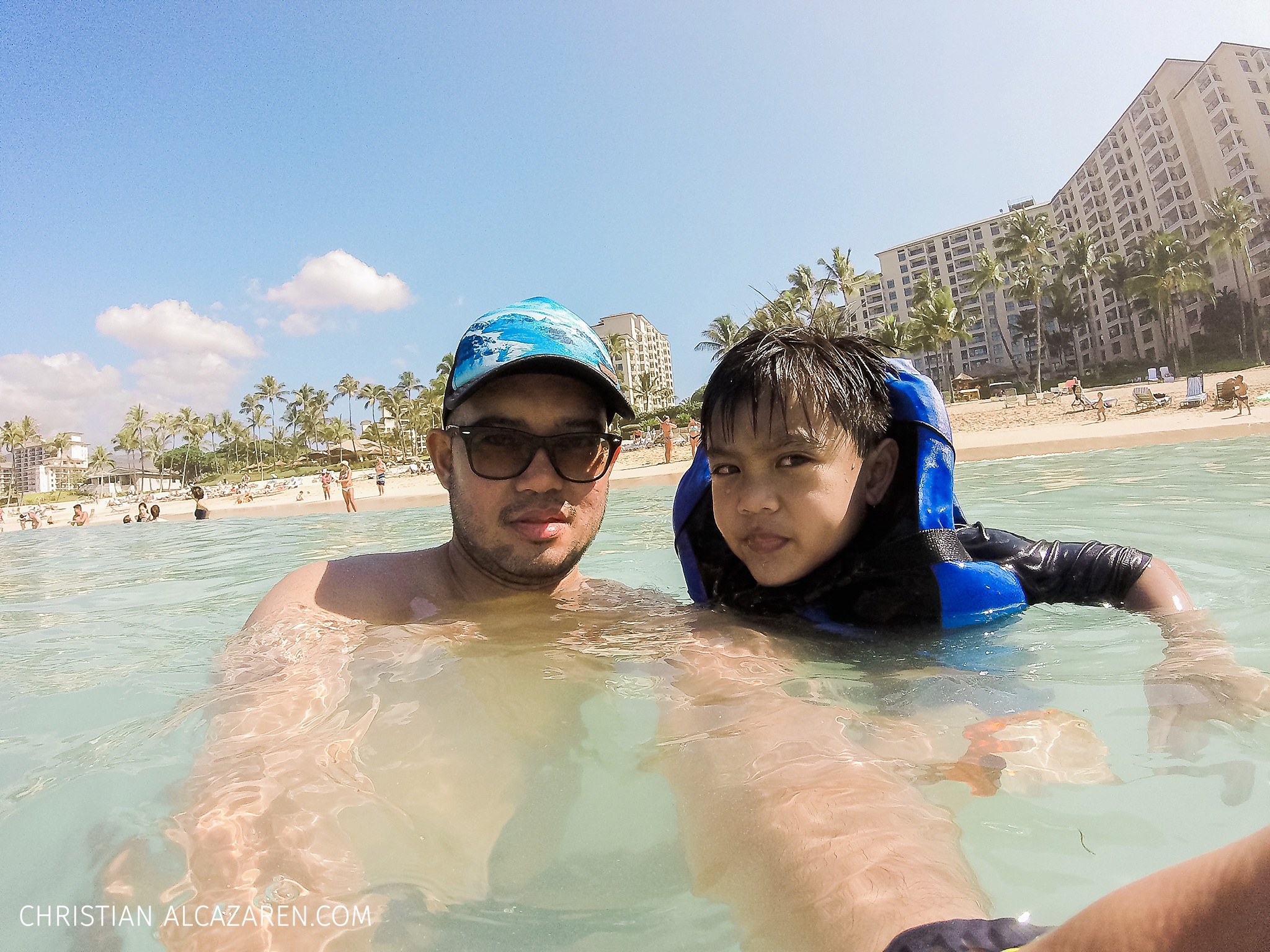 Our last day was spent swimming the whole day in the lagoon.