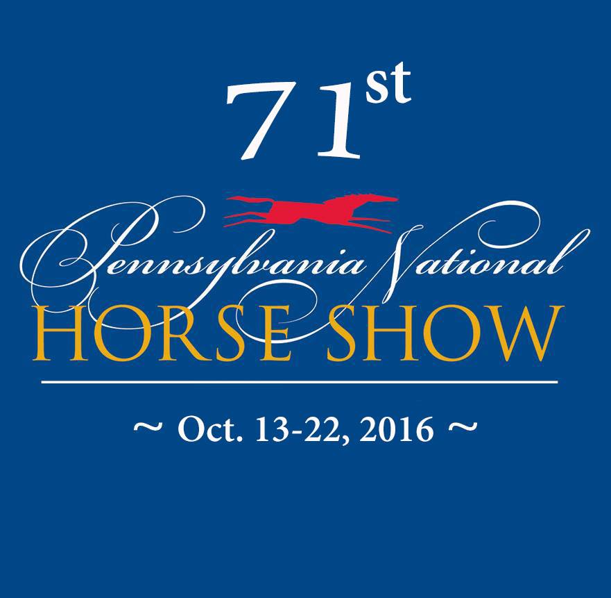 Pennsylvania National Horse Show Logo links to website