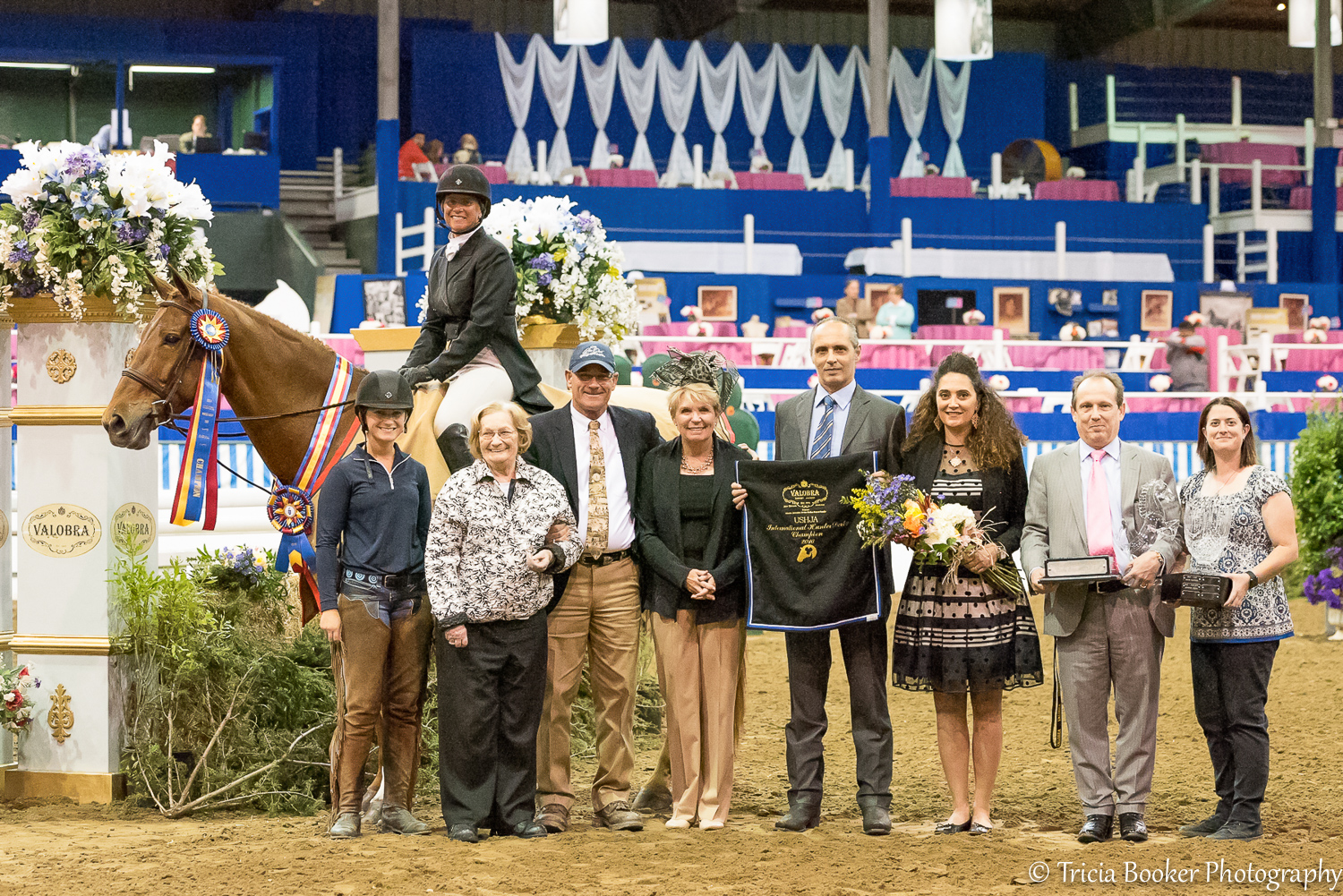 Jennifer Alfano with Helen Lenahan's Miss Lucy