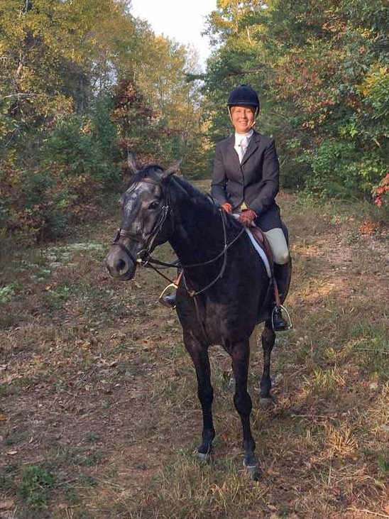 Sue Bopp, EMO Corporate Operations Officer, is also an avid horsewoman and fox hunter.