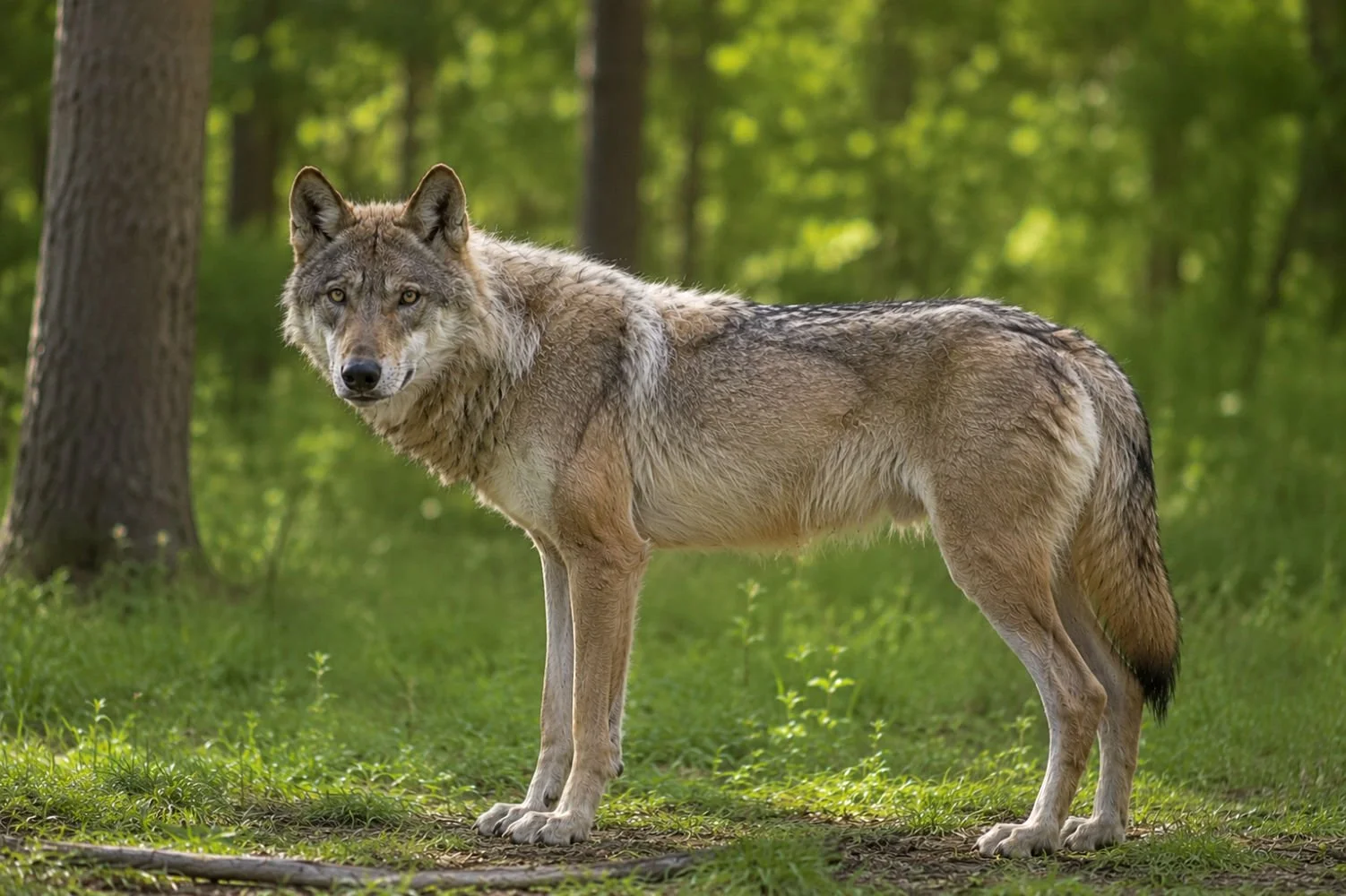 Hundeschule Lottaleben Hundetraining Europaeischer Wolf Fellwechsel