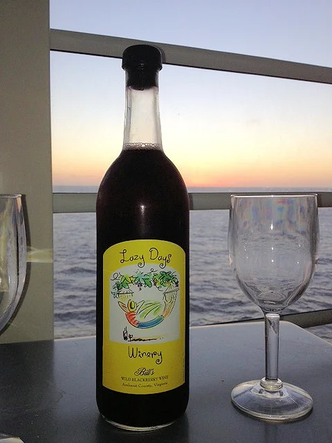 Bill's Wild Blackberry Wine-$18