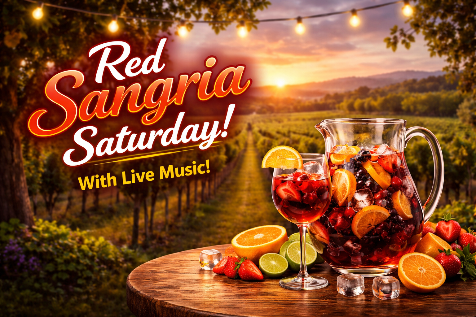 Red Sangria Saturday