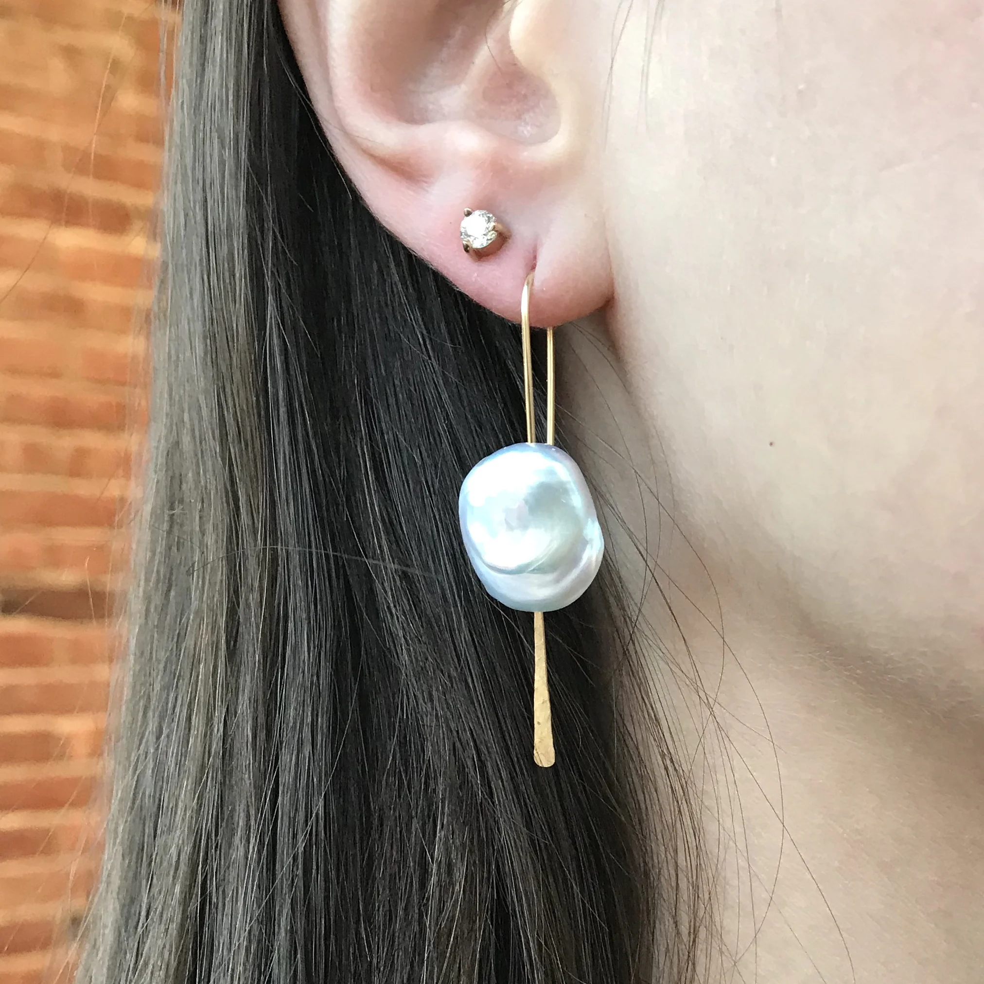 Long Pearl Flash Earrings on Body.jpg