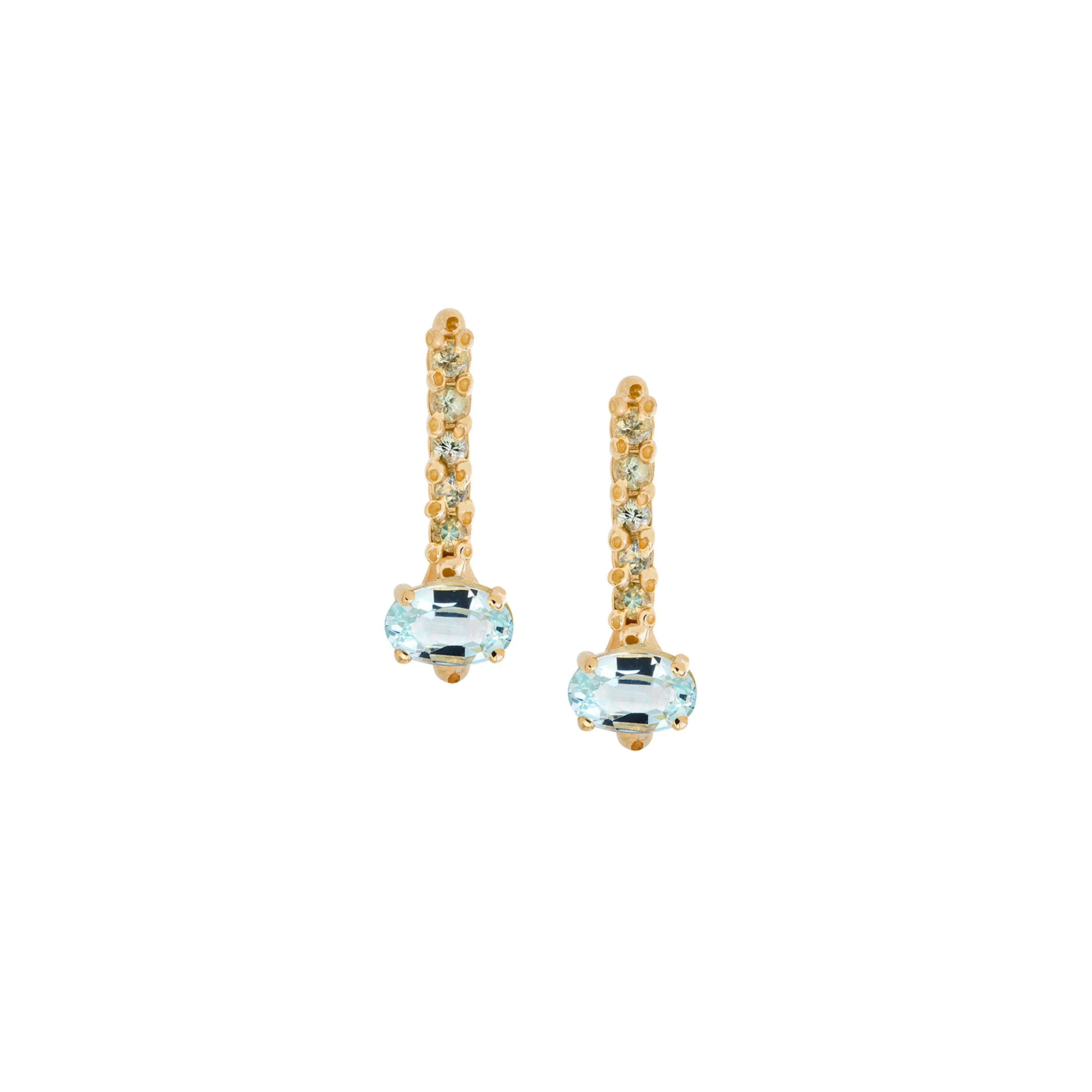 Straight Oval Studs Aquamarine and Green Sapphires.jpg