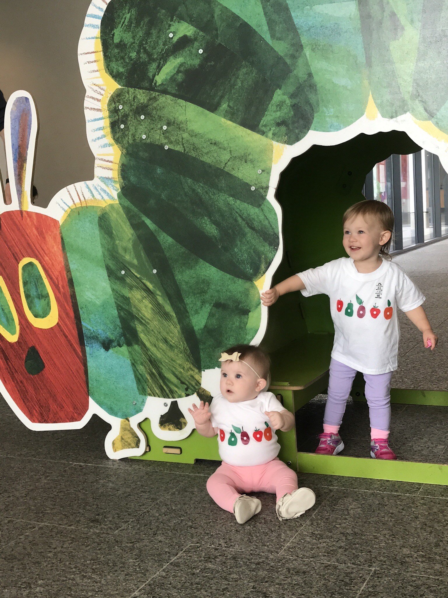 Eric Carle's Tiny Seed inspired a walk down memory lane for this family.