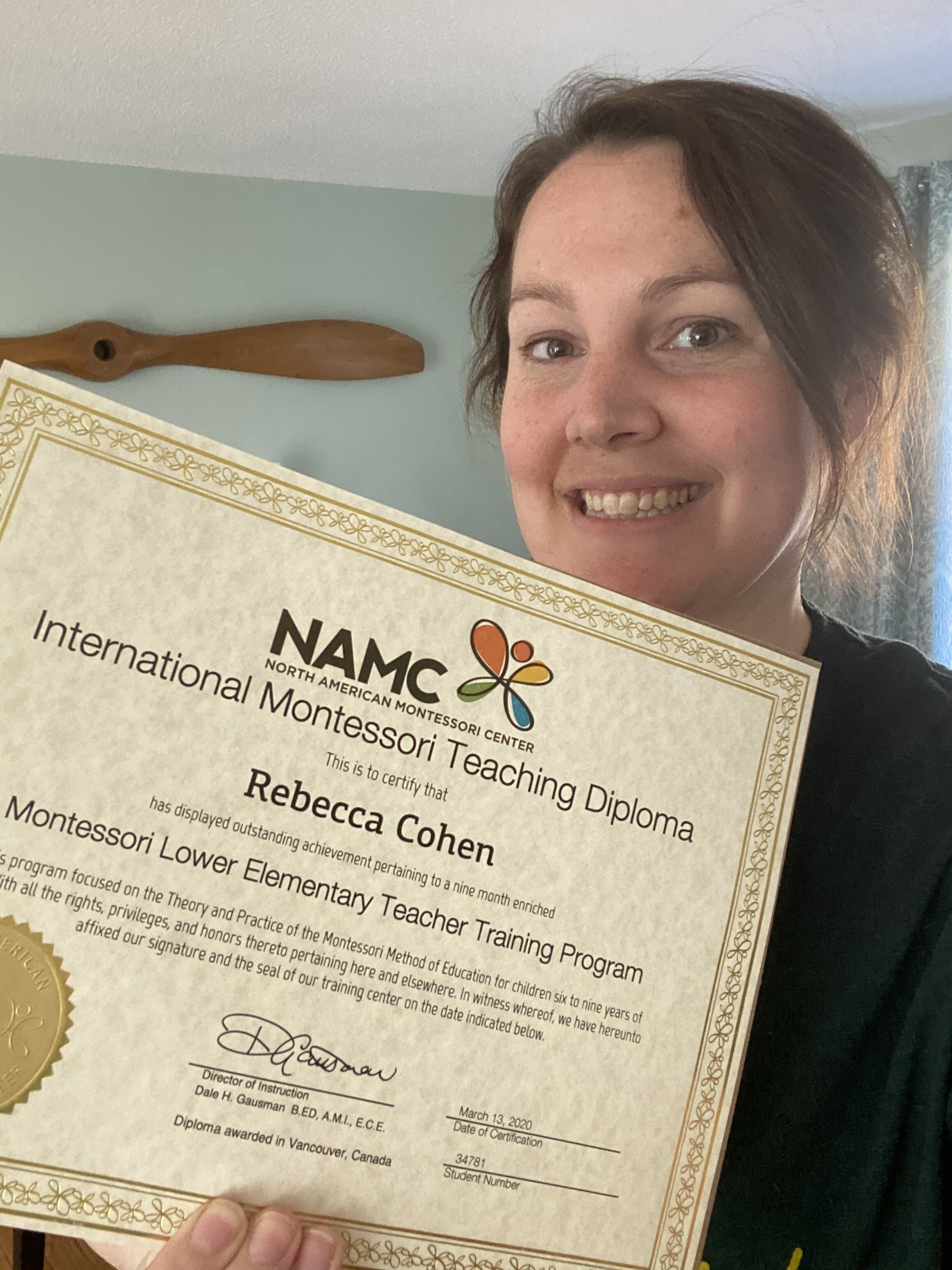 Yay! Rebecca!